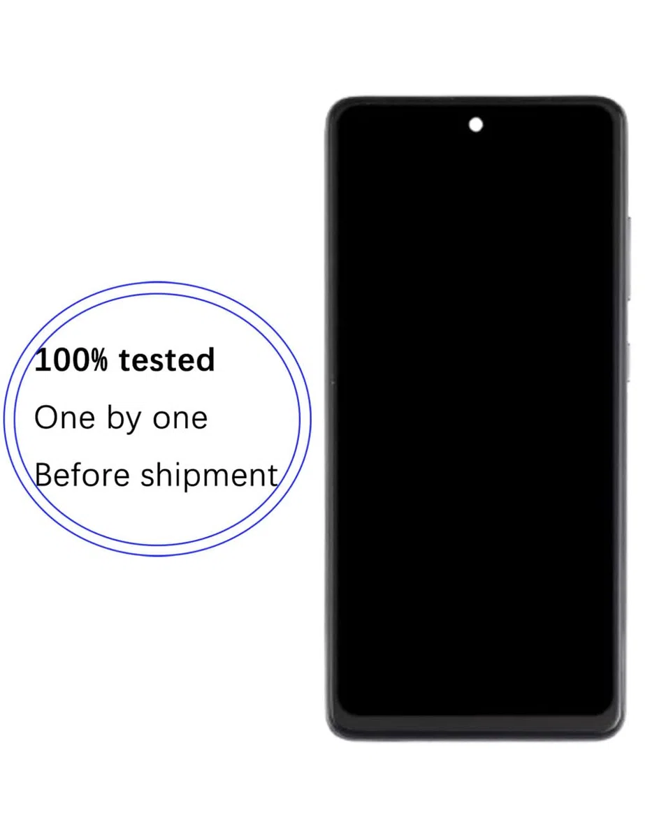 Ersatz Display für Samsung Galaxy A52s / A52 5G LCD-Bildschirm TFT , A526B A526W A526U A528B A528N LCD Display Touch Digitizer Assembly Reparaturteile Kit( Ohne Fingerabdruck, Schwarz mit Rahmen)