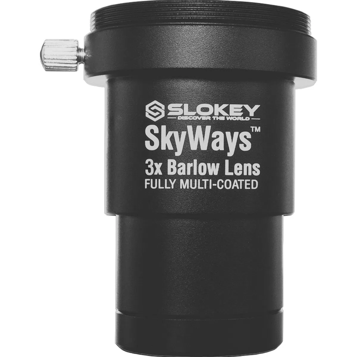 Barlow 3X Pro Slokey SkyWays Achromatisches Objektiv, hochwertige optische Qualität, behandelt mit FMC und Antireflexbeschichtung für EIN klares und helles Bild - Superleicht, kompakt und robust.