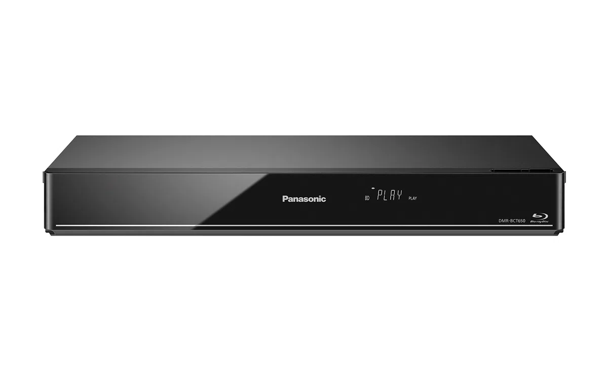 Panasonic DMR-BCT650EG Blu ray Recorder (mit 500 GB Festplatte, für DVB-C, Abspielen und Aufnehmen, CI+ Slot, USB, HDMI, VIERA Link, Timeshift) schwarz