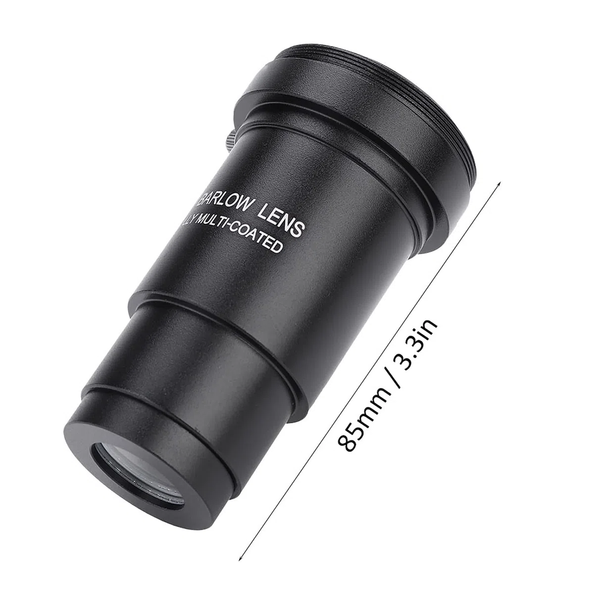Barlow-Linse, Mehrfach Beschichtete 1,25 5X Barlow-Linse M42-Gewinde für 31,7-mm-Teleskop-Okulare
