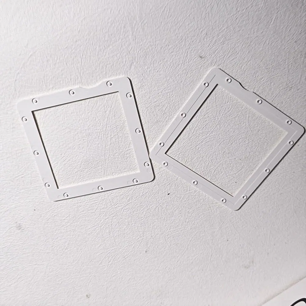 120 Film-Negativhalter, 6 x 6 Format, 50 Paar robuste ABS-Diarahmen für 60 x 60 mm Negative, sicherer schwarz-weißer Aufbewahrungs-Organizer für Fotografen (schwarz)