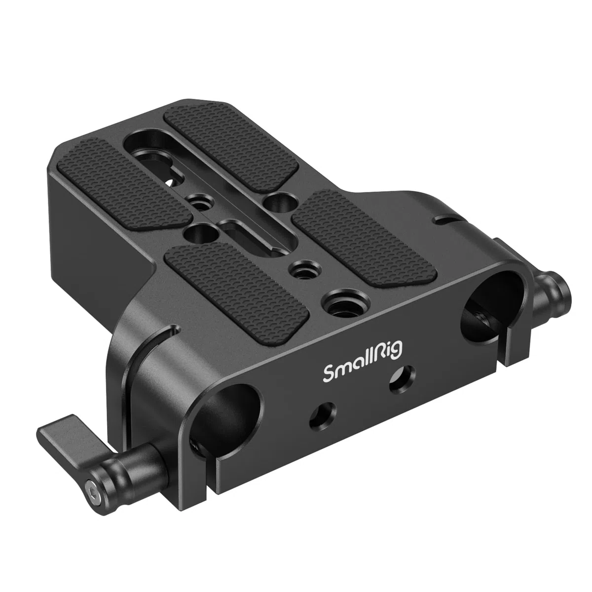 SMALLRIG Kamera-Grundplatte mit Stangenschienenklemme, Grundplatte für Sony A6500 A6600 A6300, für Panasonic GH5 GH6, für Sony A7-Serie, für Canon R5 R6, beide für Kameras und Käfige - 1674