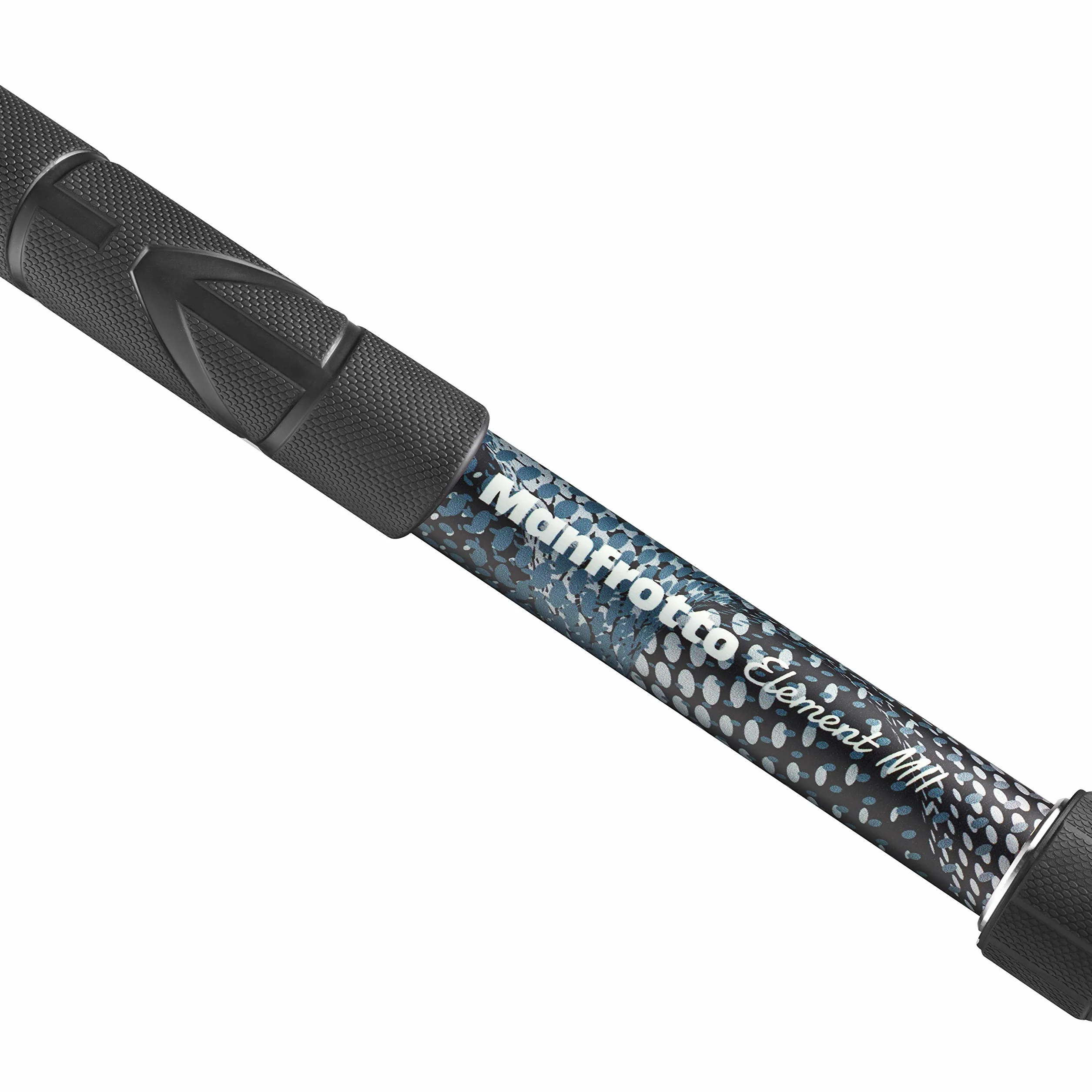 Manfrotto Element MII MMELMIIA5BK, leichtes Alu-Reise-Einbeinstativ, 5 Segmente, Handgelenkschlaufe, Gummigriff, Drehverschlüsse, Traglast bis zu 16 kg, für Kompakt-, spiegellose und DSLR-Kameras