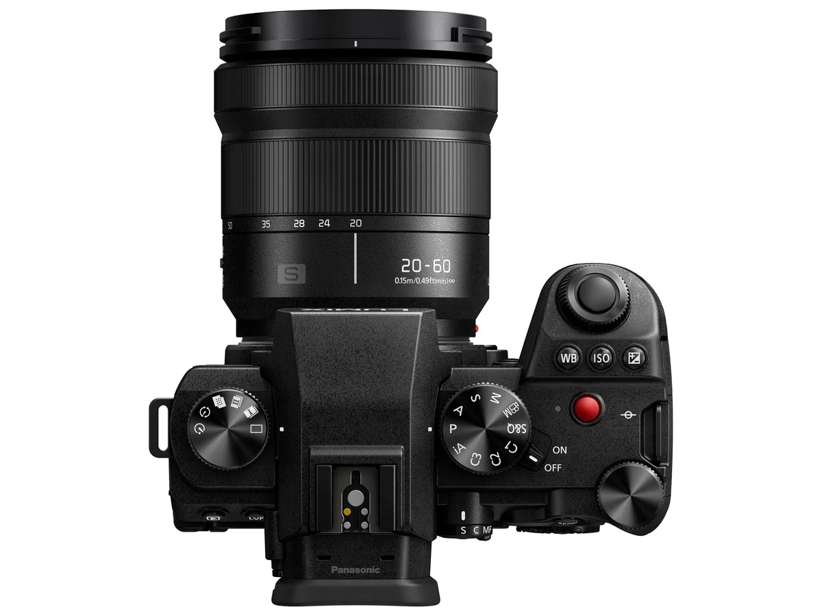 Hybrid-Set Panasonic Lumix S5 Mark II + S 20, 60 mm, f 3,5, 5,6 + S, 50 mm f 1,8