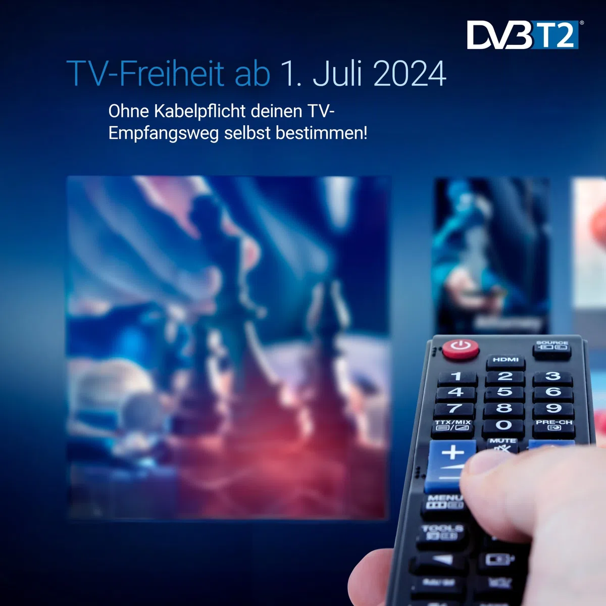 Sky Vision VT-92 DVB-T/T2 Reciever, Empfang Aller freien SD und HD DVB-T2 Sender, Digital, Full-HD 1080p, HDMI, SCART, Mediaplayer, USB 2.0, 2m HDMI Kabel, aktive DVB-T2 Zimmerantenne, Schwarz
