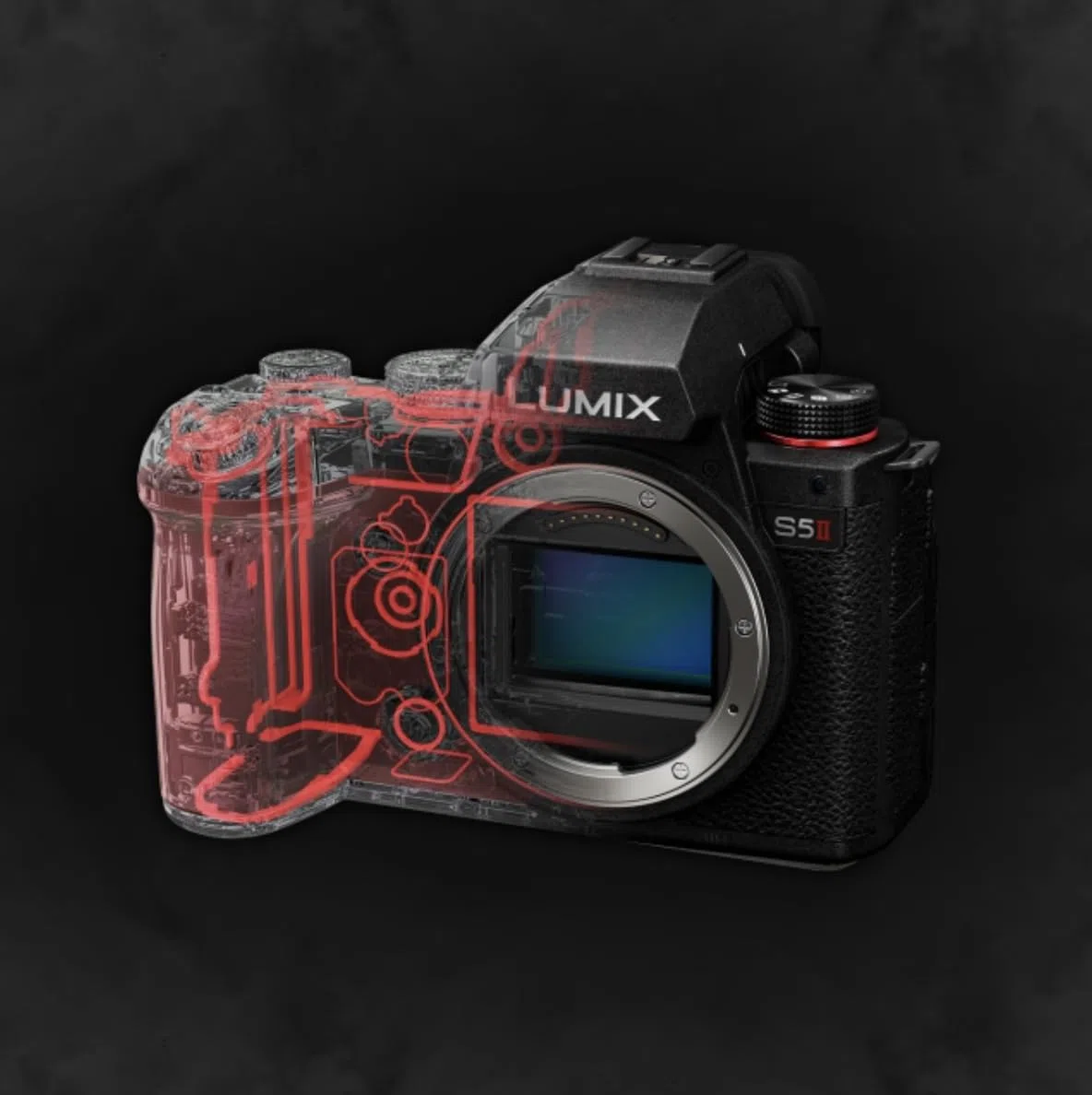 Hybrid-Set Panasonic Lumix S5 Mark II + S 20, 60 mm, f 3,5, 5,6 + S, 50 mm f 1,8