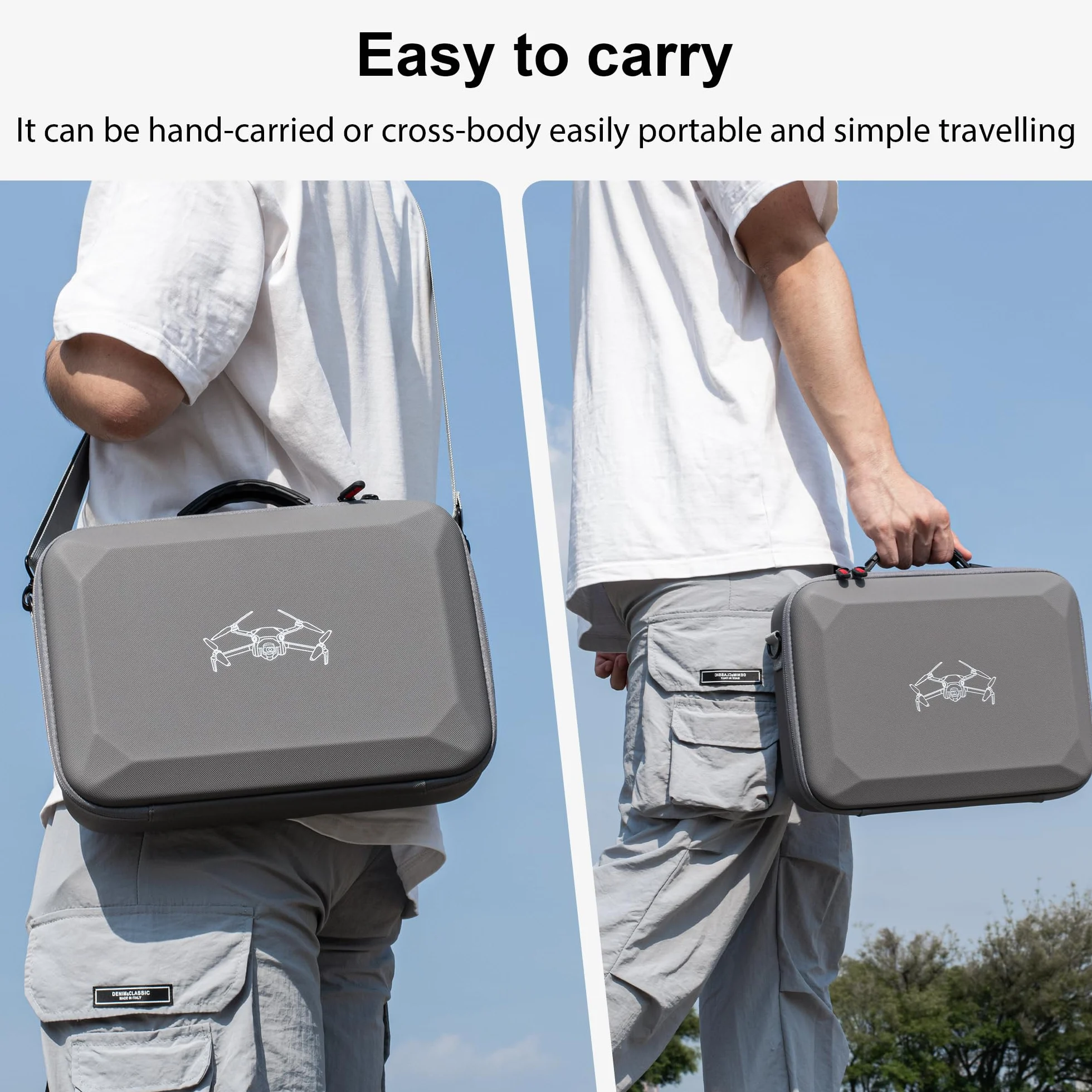 STARTRC Mini 3 Tasche Zubehör,tragbare Reisetasche für DJI Mini 3/Mini4 pro Fly More Combo für DJI RC Controller, Drone Schultertasche