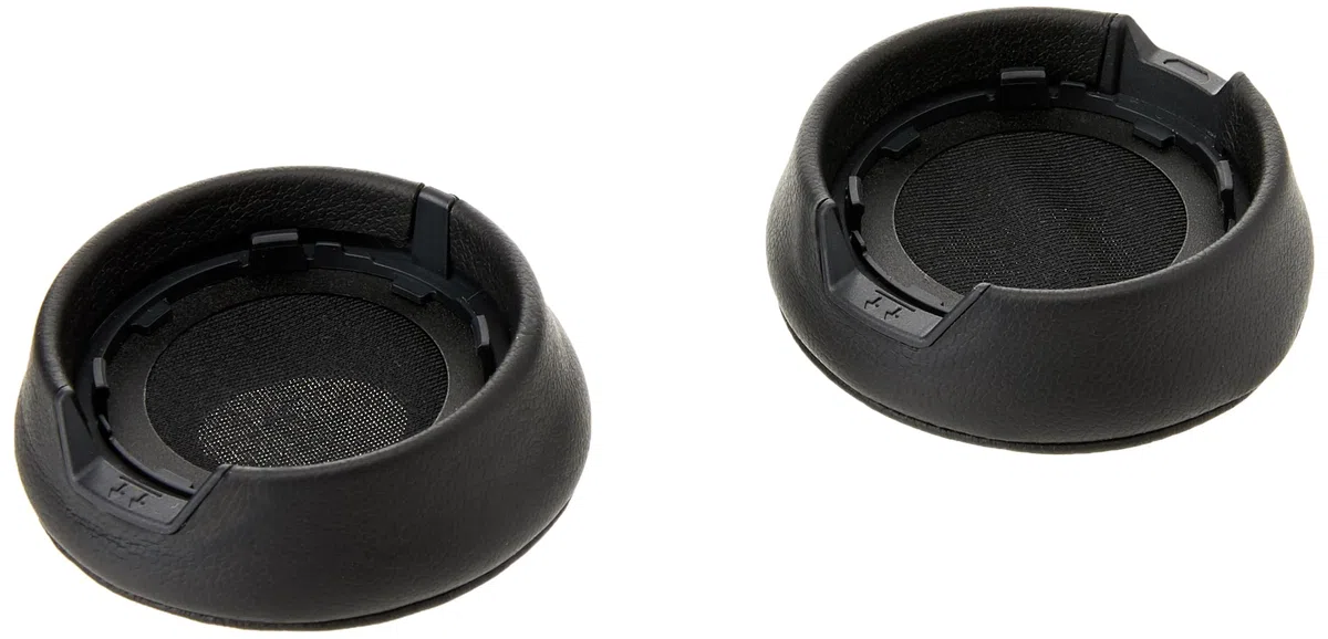Jabra 14101-72 Engage 65 75 Duo Ohrpolster, 2 Stück Schwarz
