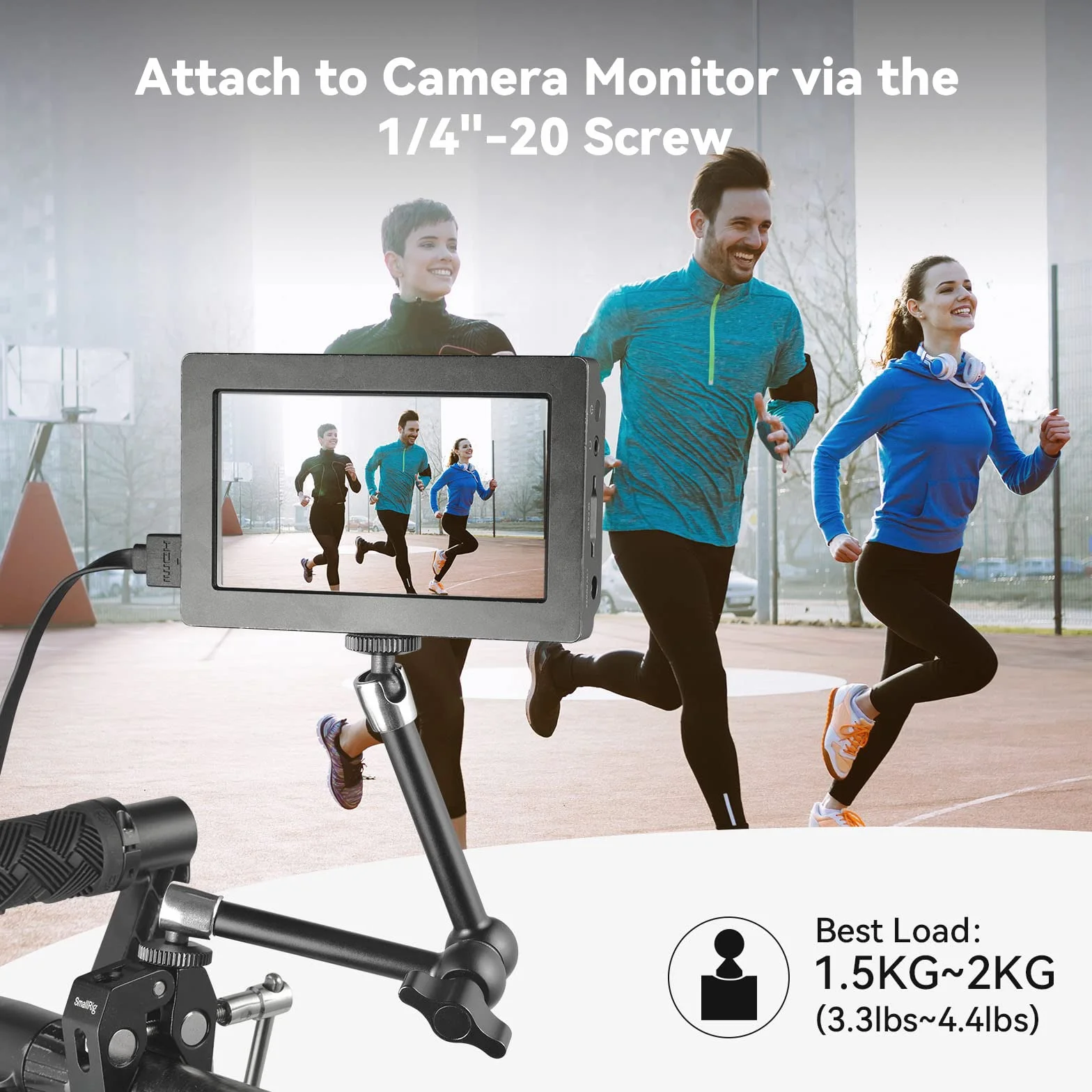SMALLRIG Magic Arm 9,8 Zoll für LCD-Monitor DSLR Kamera Rig - 2066B