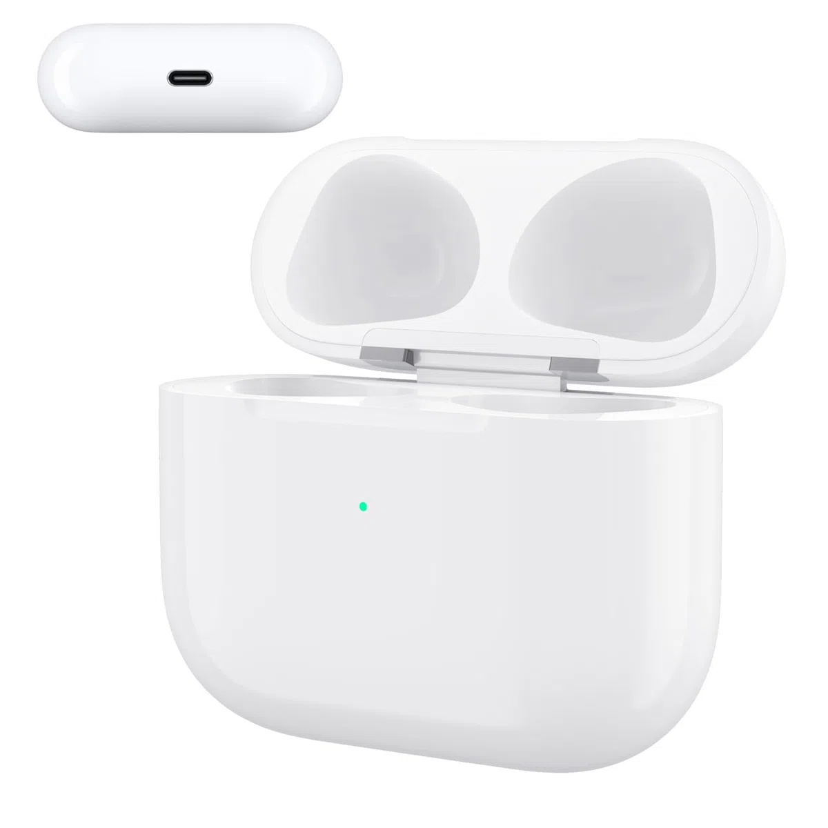 Kabellose Ladecase Kompatibel mit Air Pods 4 Generation, Charging Case mit Bluetooth Pairing Synchronisierungstaste für Air Pods 4 Neueste