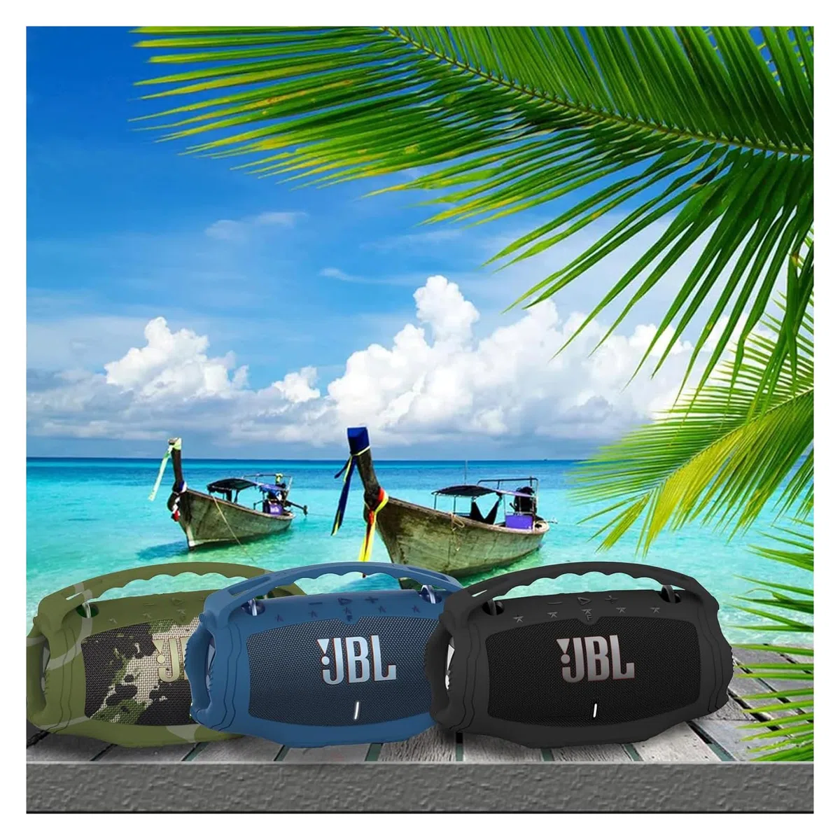 Silikon Case Cover Griff für JBL Xtreme 4 Portable Lautsprecher, weiche Schutzhülle für JBL Xtreme 4 Portable Lautsprecher Zubehör (nur Fall)