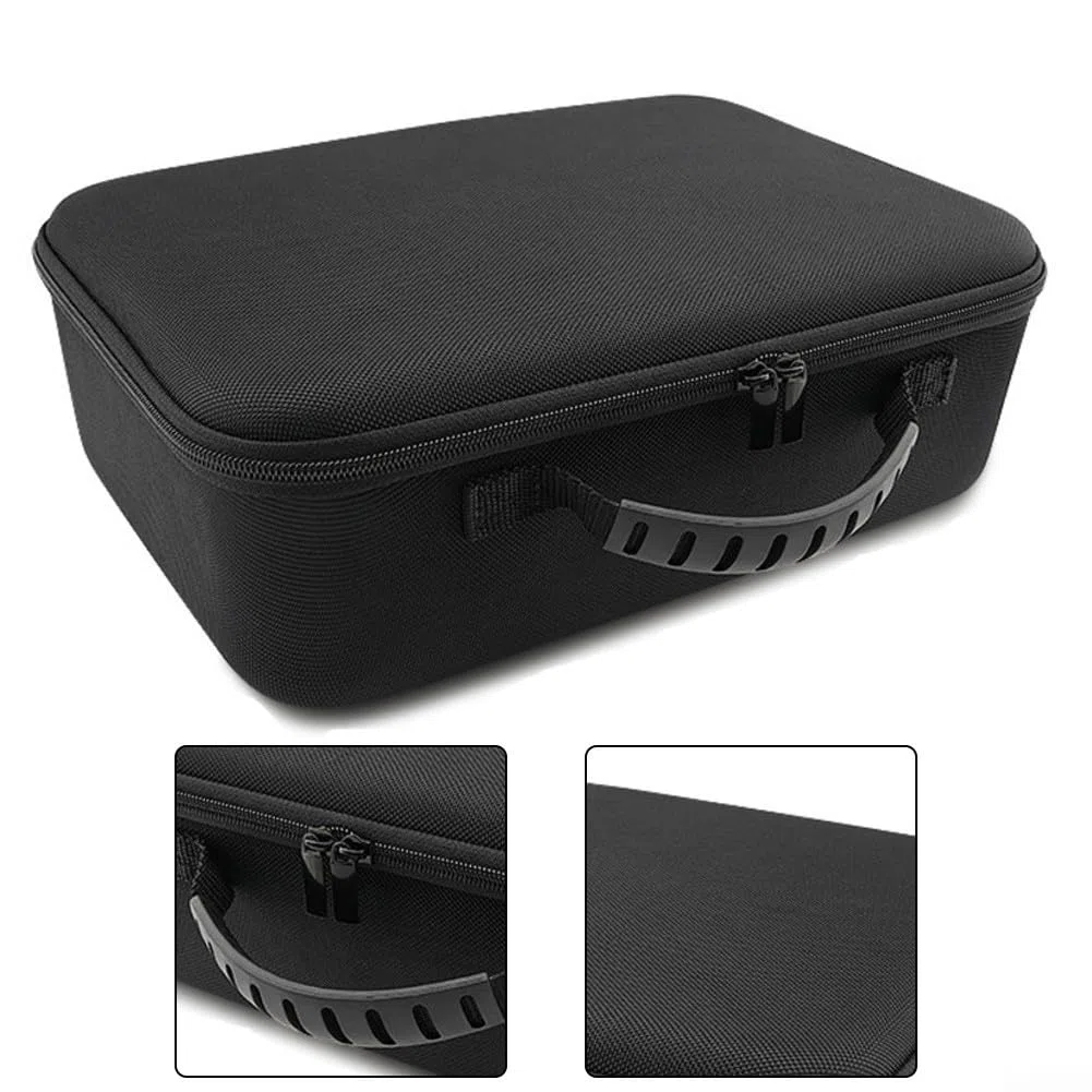 Hard Travel Case Tragetasche Für XGIMI MoGo 4 2025 Eva Schutz Transportkoffer Schwarz 33.5x23.5x11cm Mit Griff Projektor Zubehör(Black)