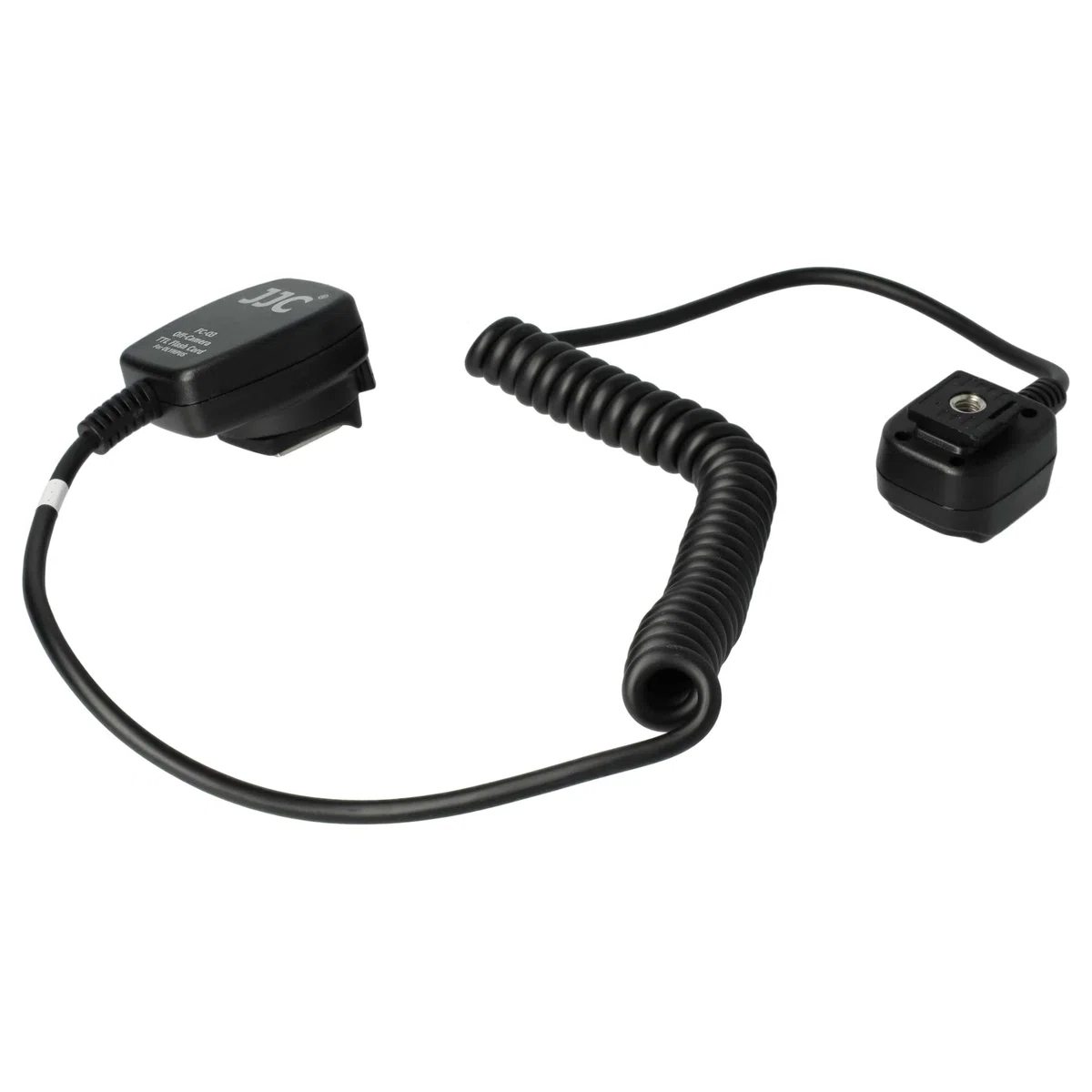vhbw TTL Blitzkabel kompatibel mit Olympus E-5, E-410, FL-50, FL-36, FL-36R, E-400, E-420 Kamera, Blitzgerät - Synchronkabel, Ausziehbar auf 100cm