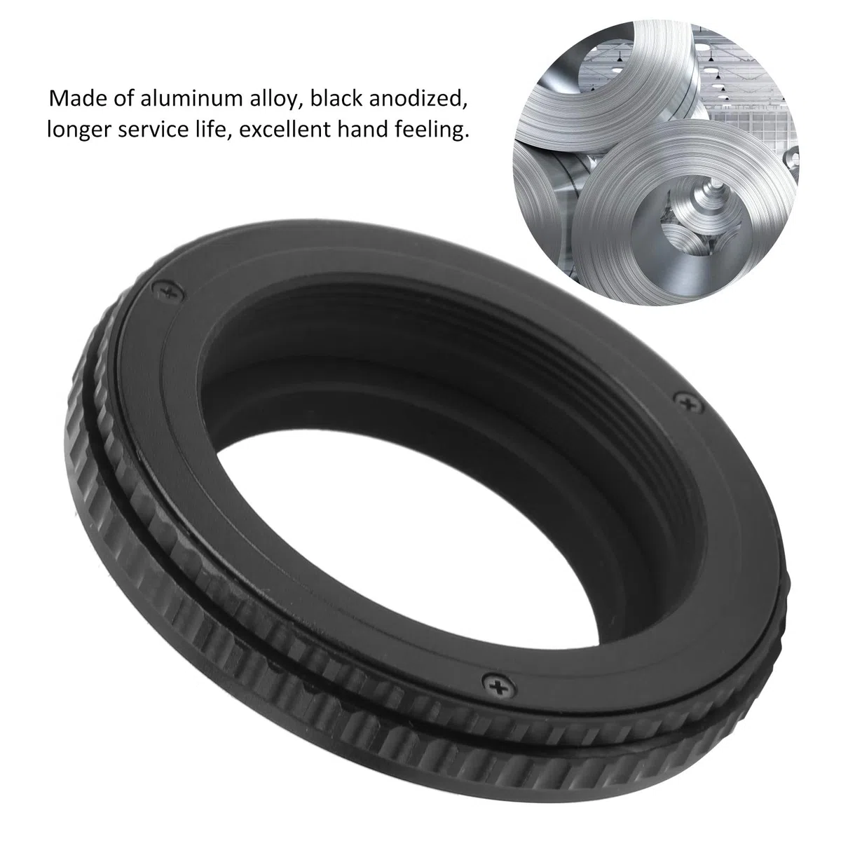 Optimierter Helicoid Ringadapter für M42 auf M39 Kamera mit 10-15 mm Fokussierbereich und 5 mm Einstellbarer Abstand