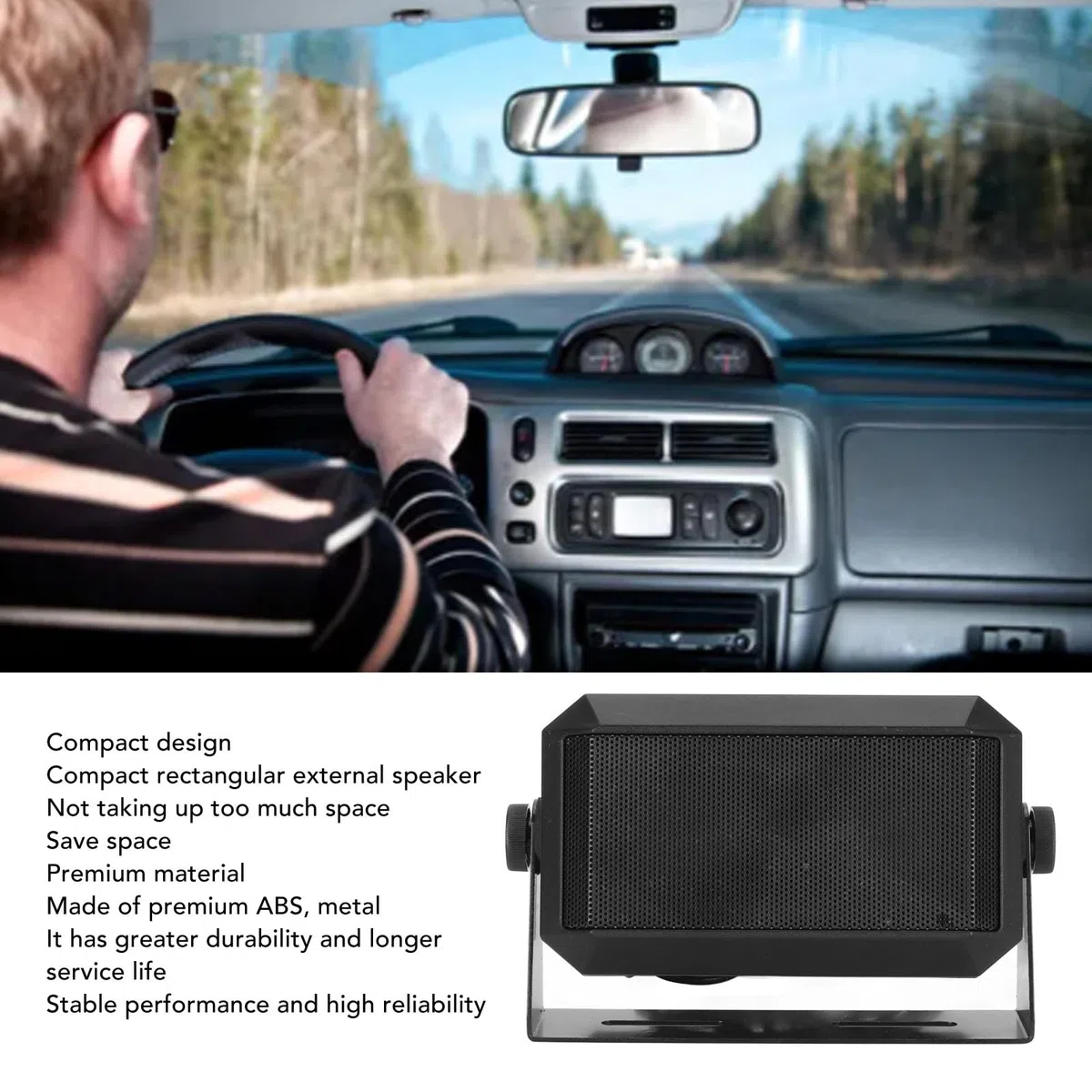 Externe Lautsprecher, für Radioaddity CB 27, für TYT MD 9600, für TH 9800, für Yaesu FT 7800R, für FT 8900R, 3,5 Mm 5 W CB-Automobilradio für Ham Radio Mobile Transceiver