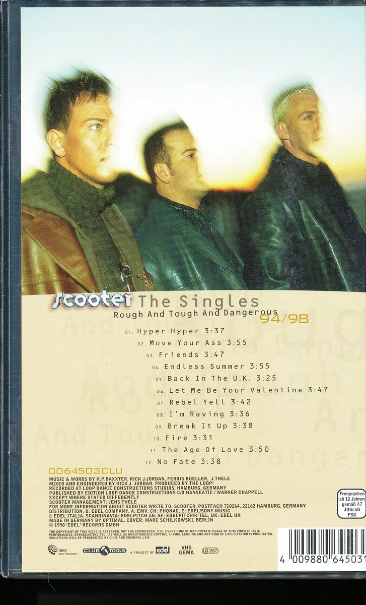 Scooter - Rough & Tough and Dangerous-The Single [VHS]