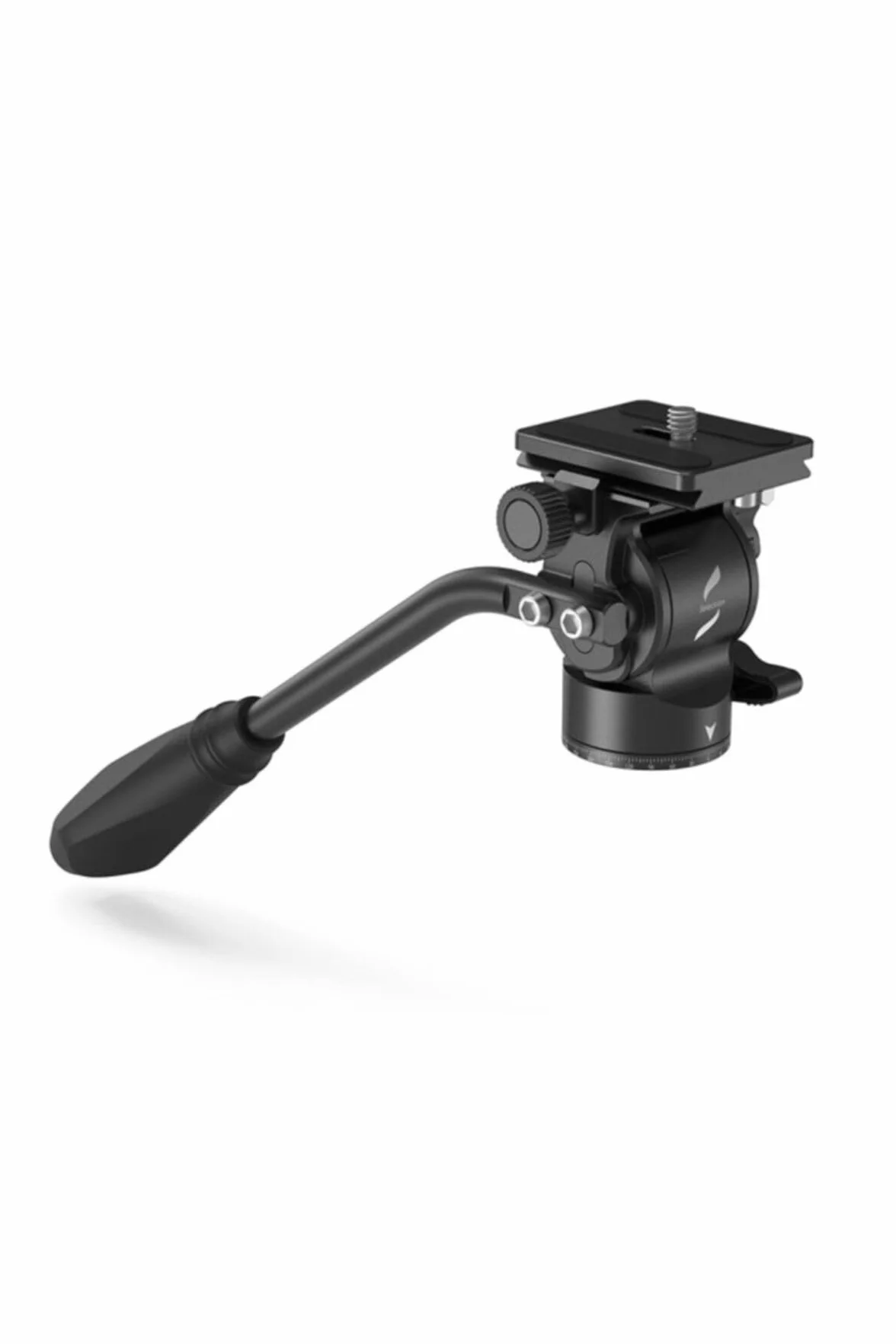 SMALLRIG Stativ Fluidkopf Pan Tilt Head CH10 mit Schnellwechselplatte, Fluid Head geeignet für AR-ca Swiss für Kompakt Videokameras und DSLR Kameras, 3kg Tragkraft für Stativ Kamera - 3259B