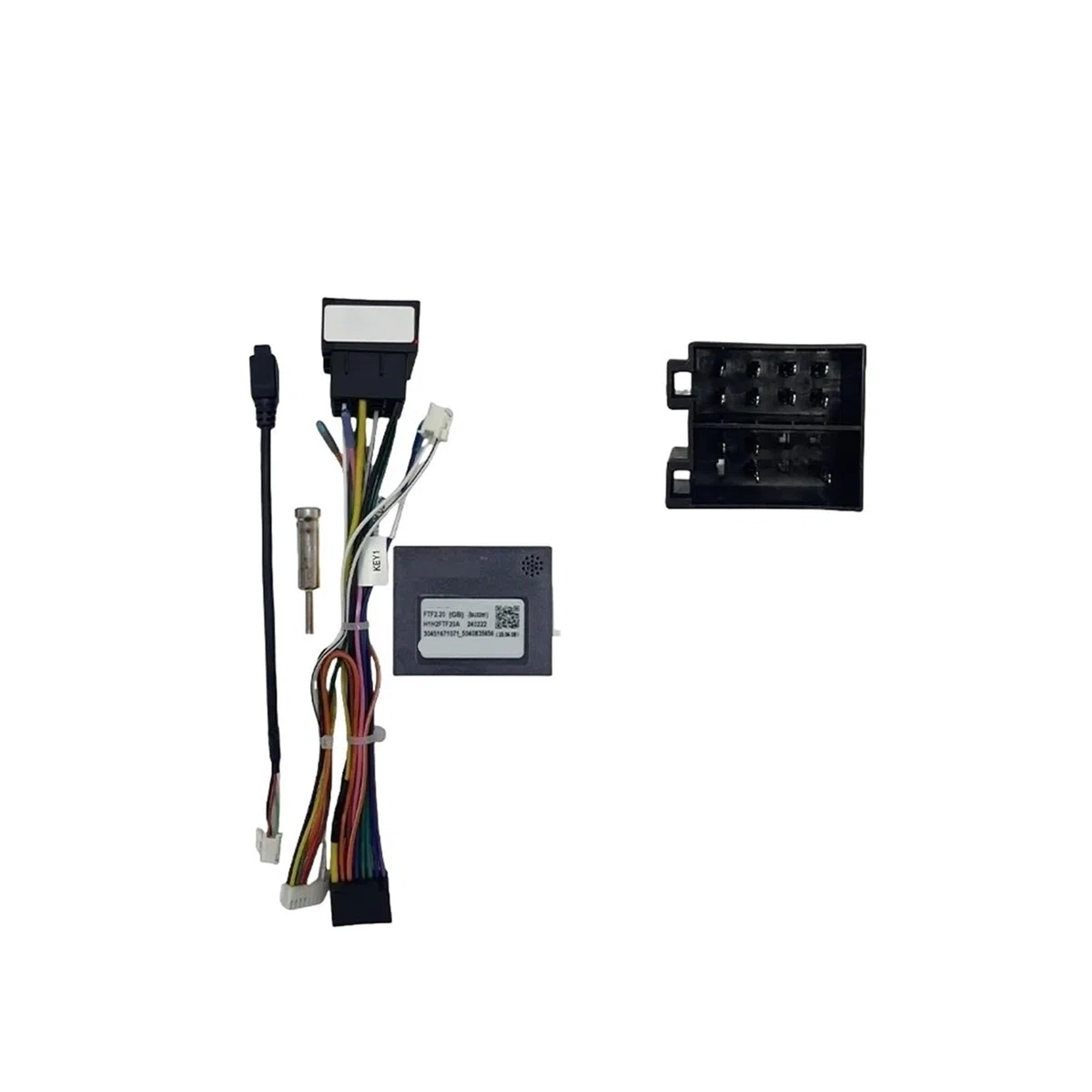 Android-Autoradio-Kabelbaum mit CAN-Bus-Adapter, kompatibel mit Fiat 500, Croma, Punto, Panda, Qubo, Siena, Ducato und Doblo(Cable Canbus)