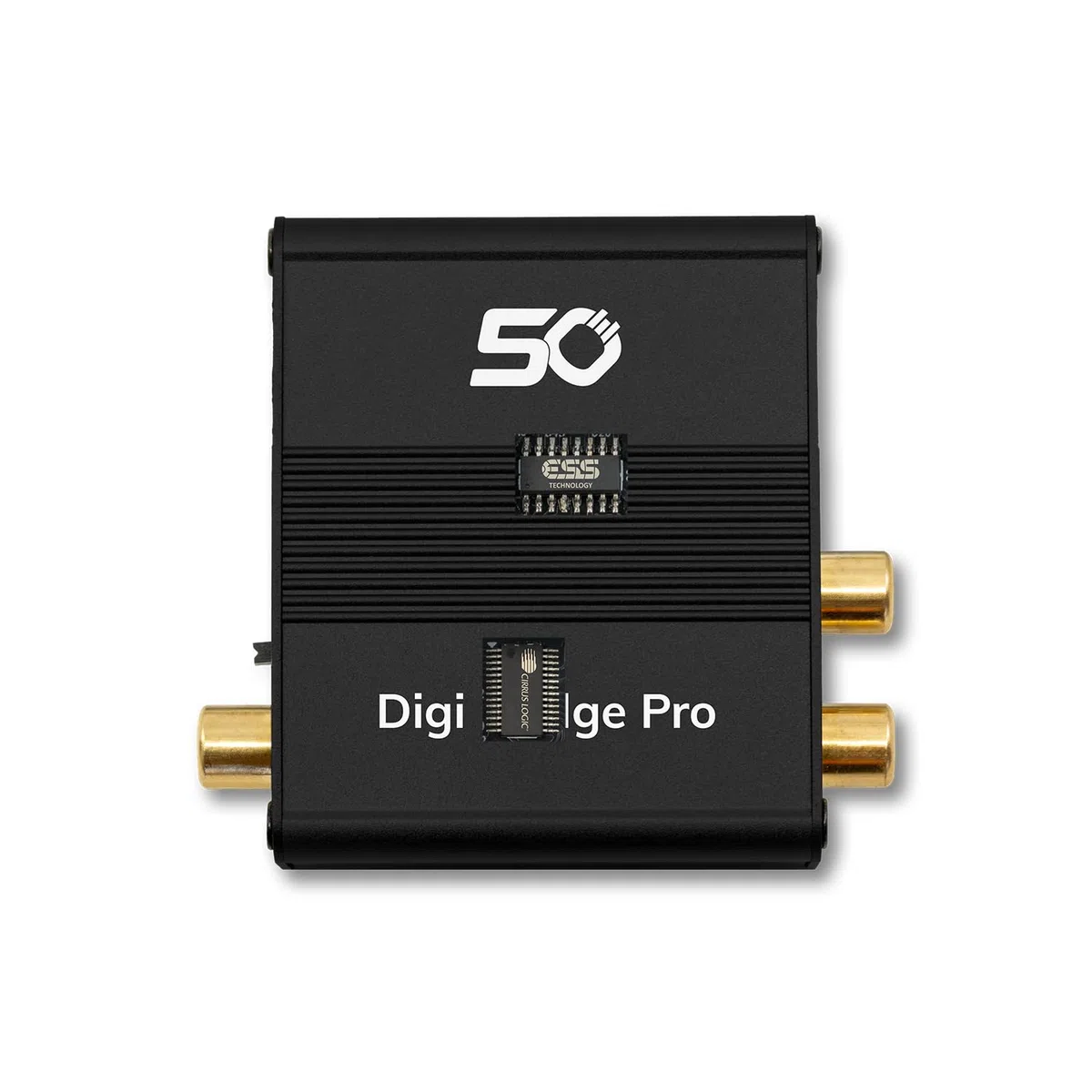 OEHLBACH Digi Bridge Pro - Digital/Analog Audiowandler - Koaxial/Optisch, R-L/Klinke - Cirrus Logic Chip CS8416, Schwarz