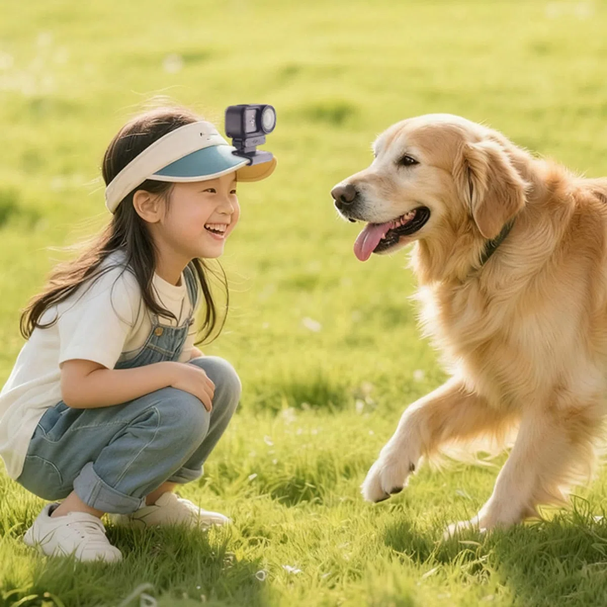 Portraitfokus-Objektiv für DJI Osmo Nano-Kamera, Makro-Nahlaufnahmen, verschwommener Hintergrund, First-Person-Ansicht, ideal für Eltern-Kind- & Außenaufnahmen