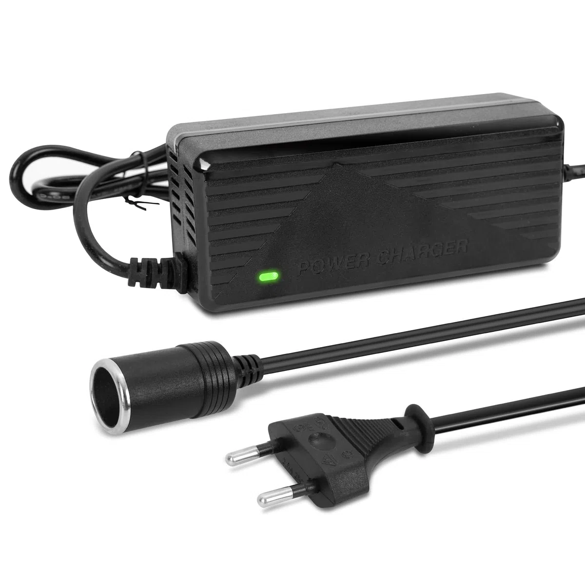 Adapter zigarettenanzünder Steckdose, Spannungswandler 230V auf 12V, 230V auf 12V,Adapter für Kühlbox.KFZ Netzadapter.|10A mit Kühlsystem.