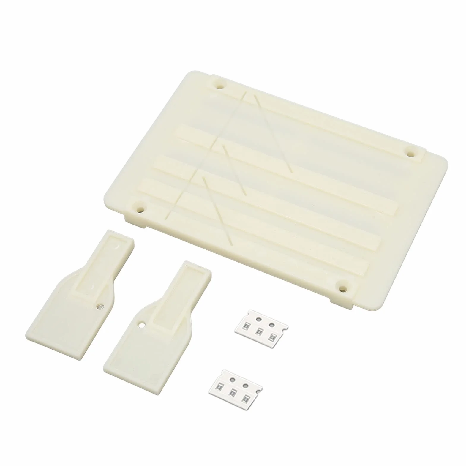 Bandspleißwerkzeug, Kassettenband-Reparaturset, 10-Zoll-Bandspleißset für 1/4- und 1/2-Zoll-Bänder, Öffnungskassettenband-Spleißset für Revoxsonido-Band, Audio-Tape-Block-Set