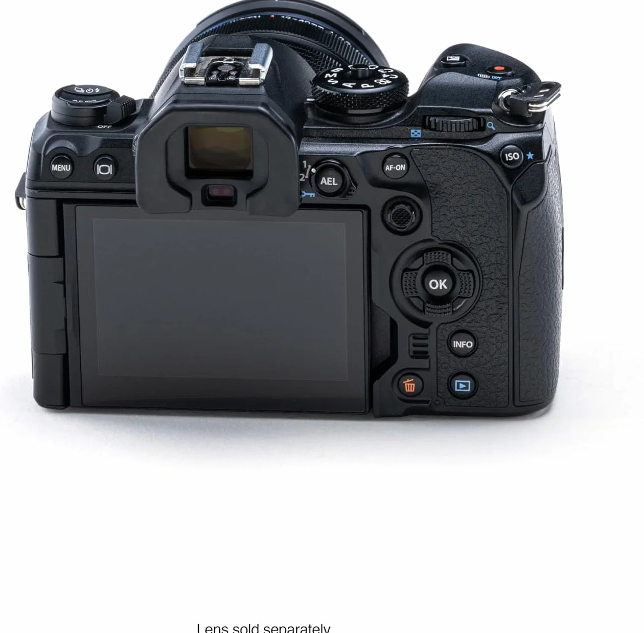 OM SYSTEM OM-1 Mark II Micro Four Thirds Systemkamera – 20MP Stacked BSI Sensor, 5-Achsen-Bildstabilisierung, High-Speed Autofokus, IP53 Wetterschutz – Schwarz