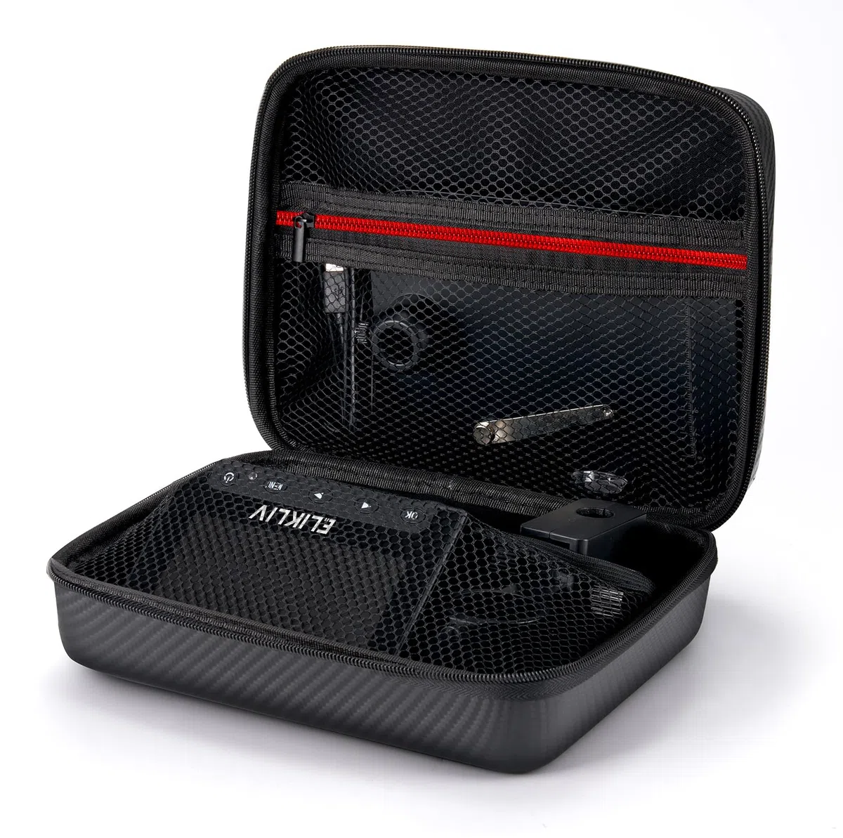Elikliv Mikroskoptasche für EDM4, EDM4B, EDM4 Max Coin Mikroskop, Fernglas, mit integrierter Netztasche und sicherem Reißverschluss