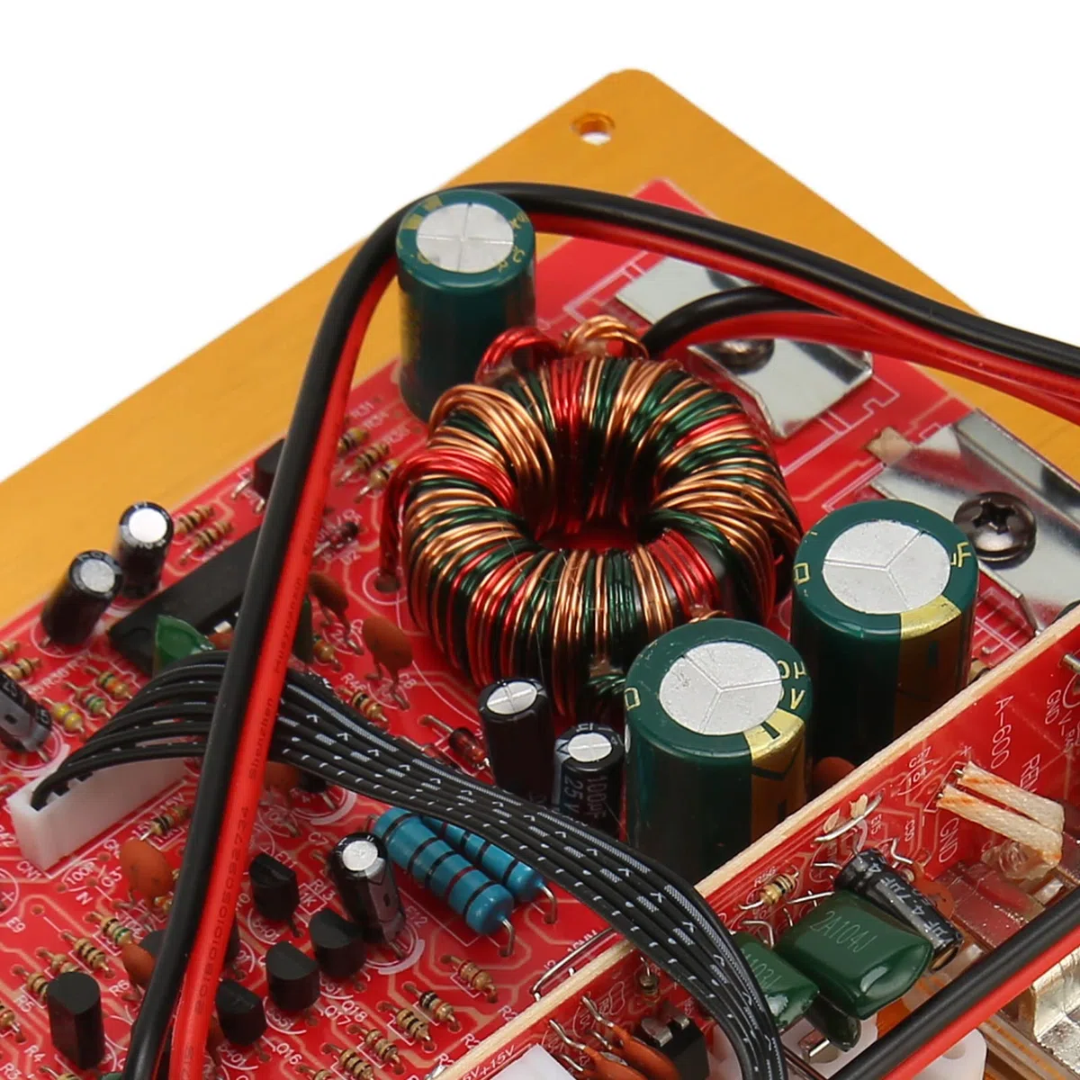 Verstärker Car Audio Stereo, 12 V 800 W Leistungsstarke Bass-Subwoofer-Platine, Verdickte Freiliegende Wärmeableitungsplatte, für Fahrzeuge mit 12 V Spannung, Einfach zu Bedienen
