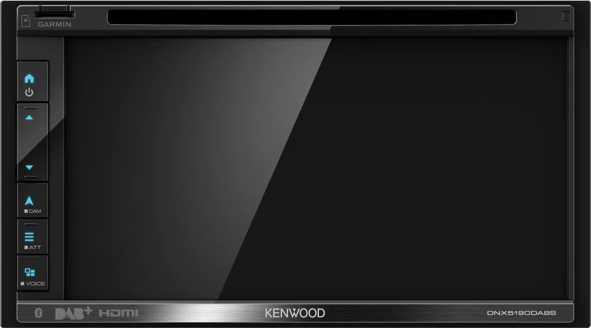 Kenwood DNX5190DABS Navigationssystem 17,1 cm (6.75") Touchscreen TFT Fixed Schwarz 2,1 kg