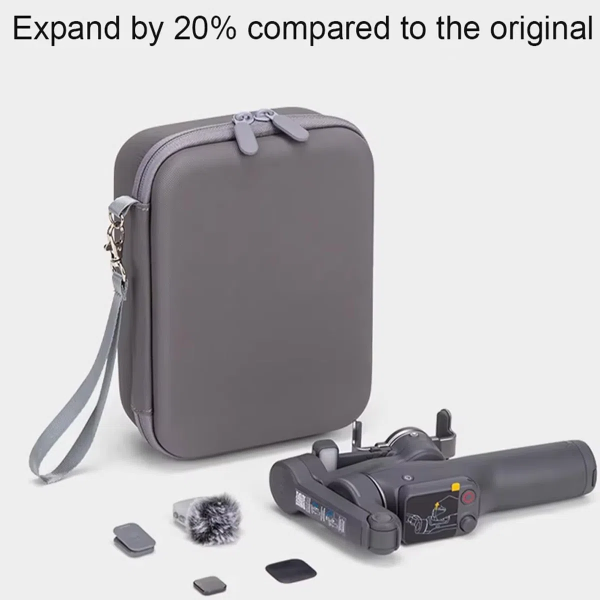 Tasche Case für DJI Osmo Mobile 8P, Gimbal Case Bag Koffer Tragetasche Schutztasche Reisetasche Zubehör für DJI OM 8P/Osmo Mobile 8P Handheld Gimbal Stabilisator