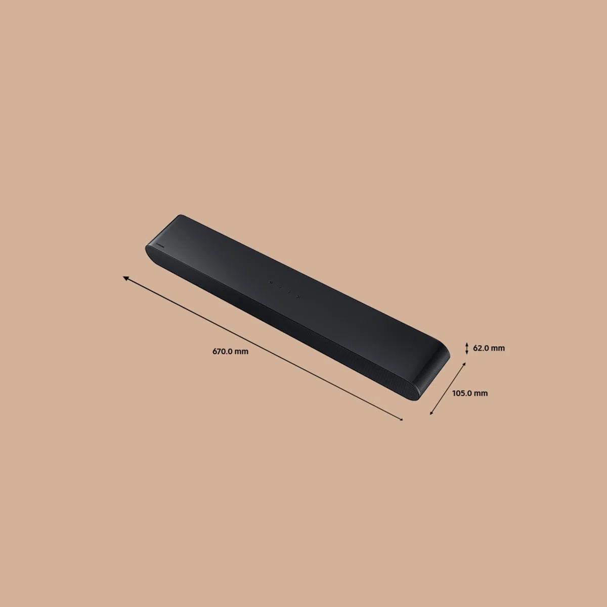 Samsung Soundbar HW-S60D/ZF S Serie, 7 Lautsprecher, Wireless Dolby Atmos, 5.0-Kanal-Audio, Q-Simphony, Alexa integriert und kompatibel mit Google Assistant, Black 2024 [Länderversion Französisch]