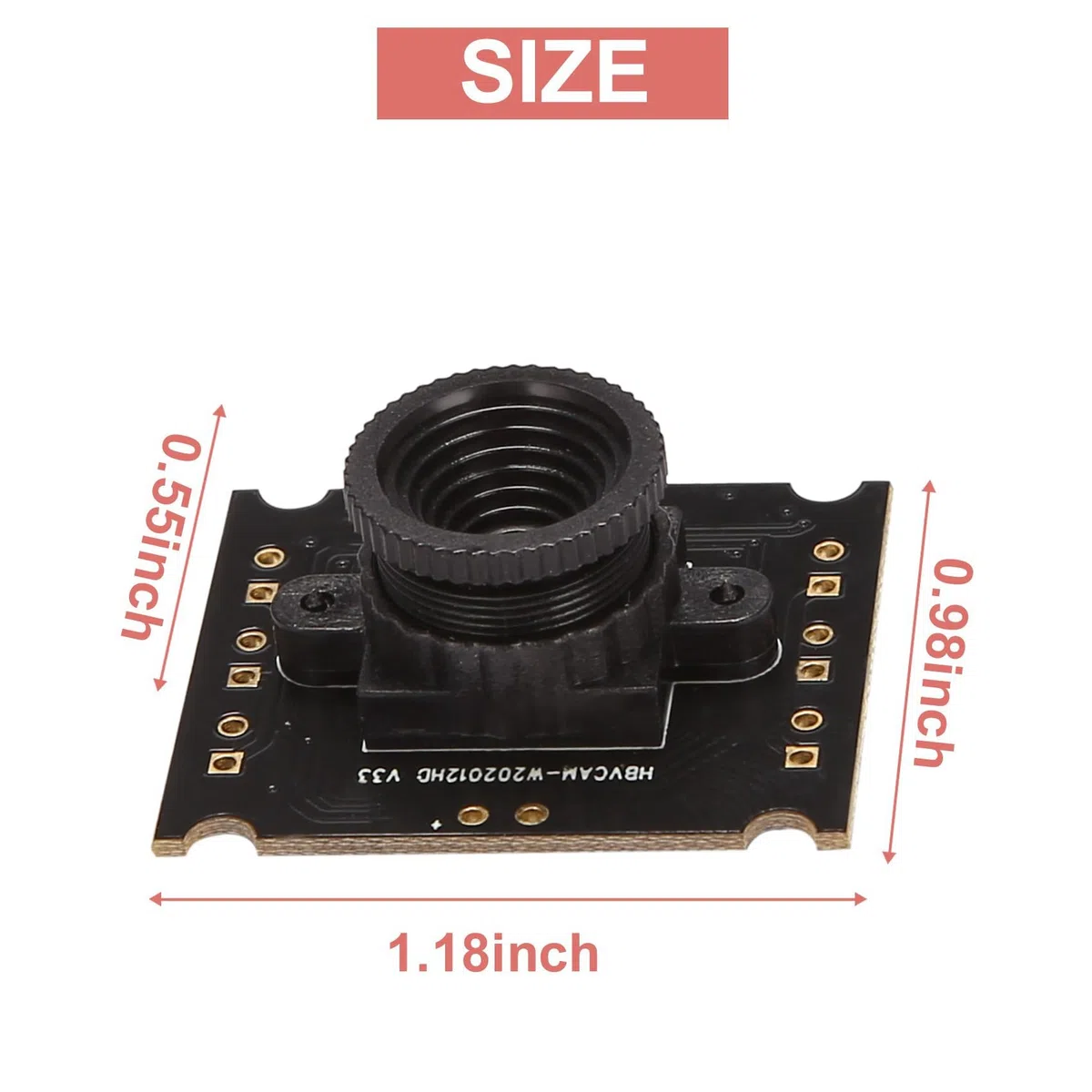 Booso USB Kamera Modul OV9726 CMOS 1MP 50 Grad Objektiv USB IP Kamera Modul für Windows Android- und Linux System