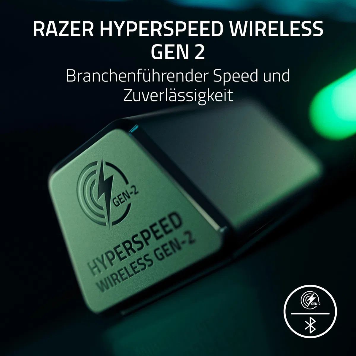 Razer BlackShark V3 Pro für PlayStation – Kabelloses E-Sport-Headset mit aktiver Geräuschunterdrückung (ANC) - TriForce 50mm Treiber - HyperSpeed 2,4 GHz - THX Spatial Audio - PS5/PC | Schwarz