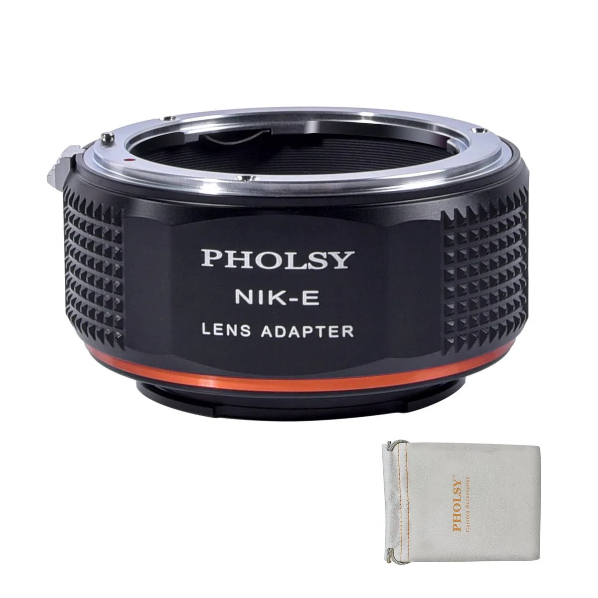 PHOLSY Kompatibel mit Nikon F auf Sony E Objektivadapter für Nikkor F/AI/AIS/AF/AF-I/AF-S Objektiv und Sony E Kameragehäuse a7 a6000 a6300 a6500 a5000 a5100 NEX 7/6/5, 5N 3N a9ii a7S iii