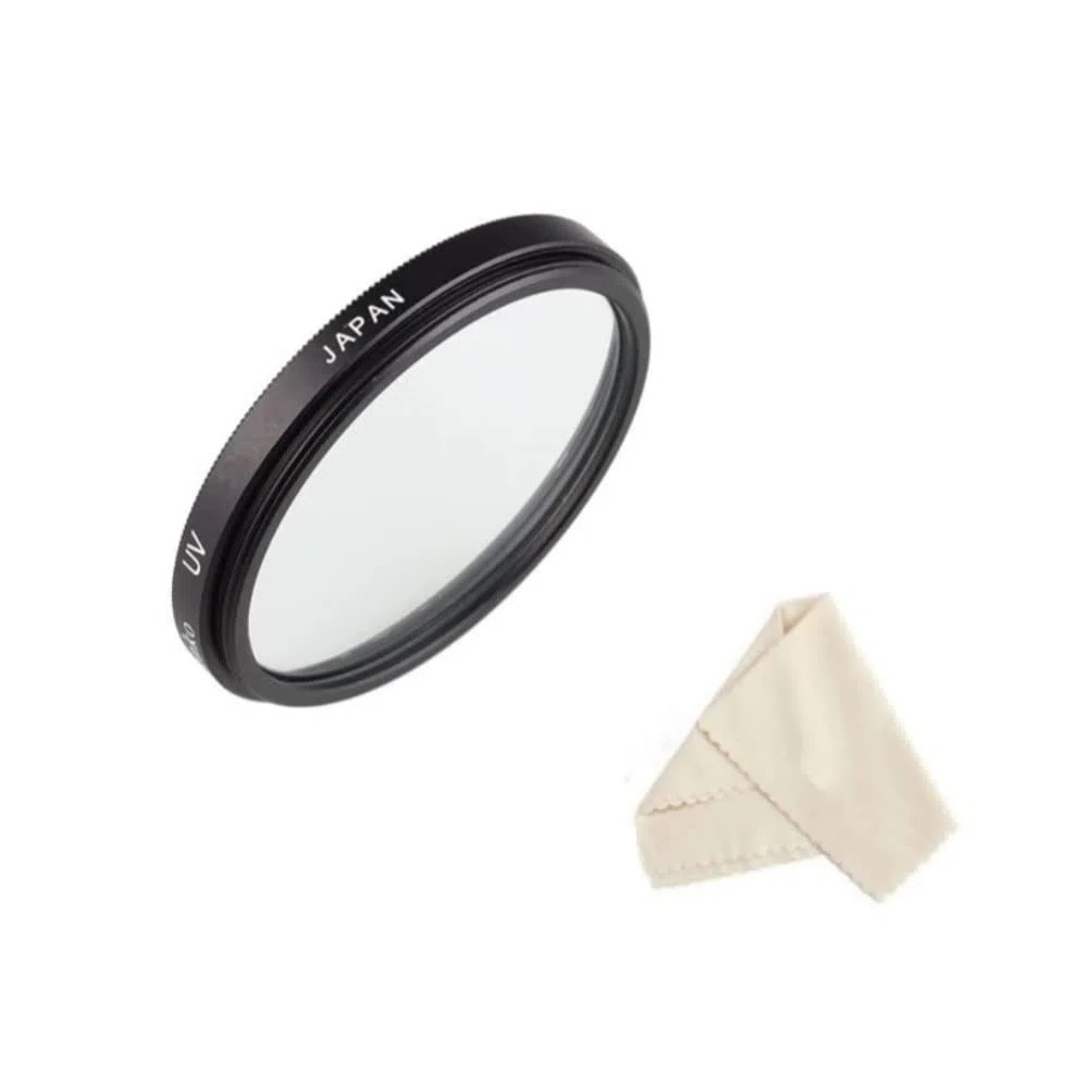 Basics UV-Filter für Nikon Z50II spiegellose Kamera mit Nikkor Z DX 50-250 mm f/4.5-6.3 VR-Objektiv, 62 mm, ultradünner Schutz, ultravioletter Filter