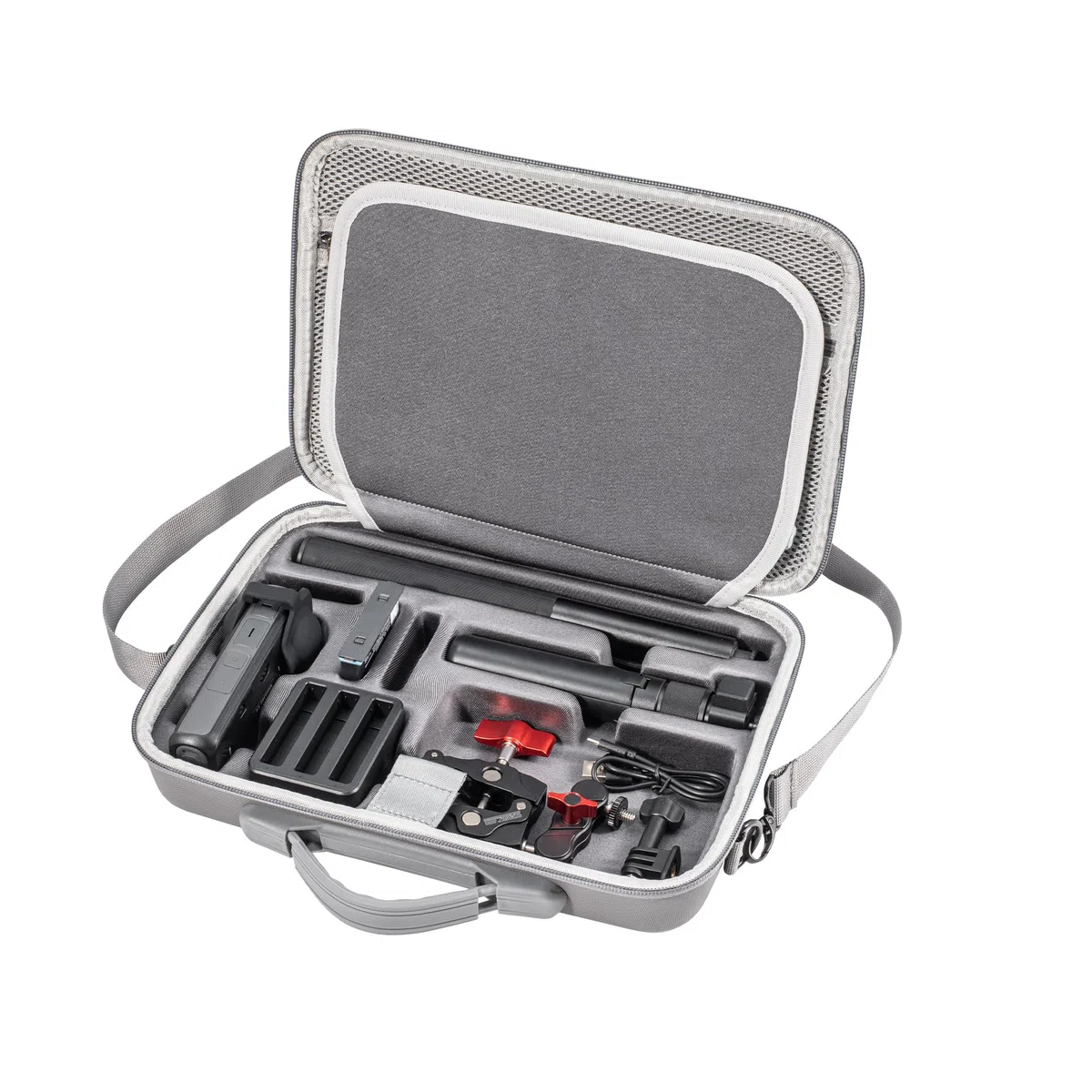STARTRC VCR Tasche X5 Tragetasche für Insta360 X5 Aufbewahrung, schützende Reisetasche für Insta 360 X5 X4 Basic Bundle Akku Schnellladezubehör Bullet Time Griff / 114 cm Selfie-Stick