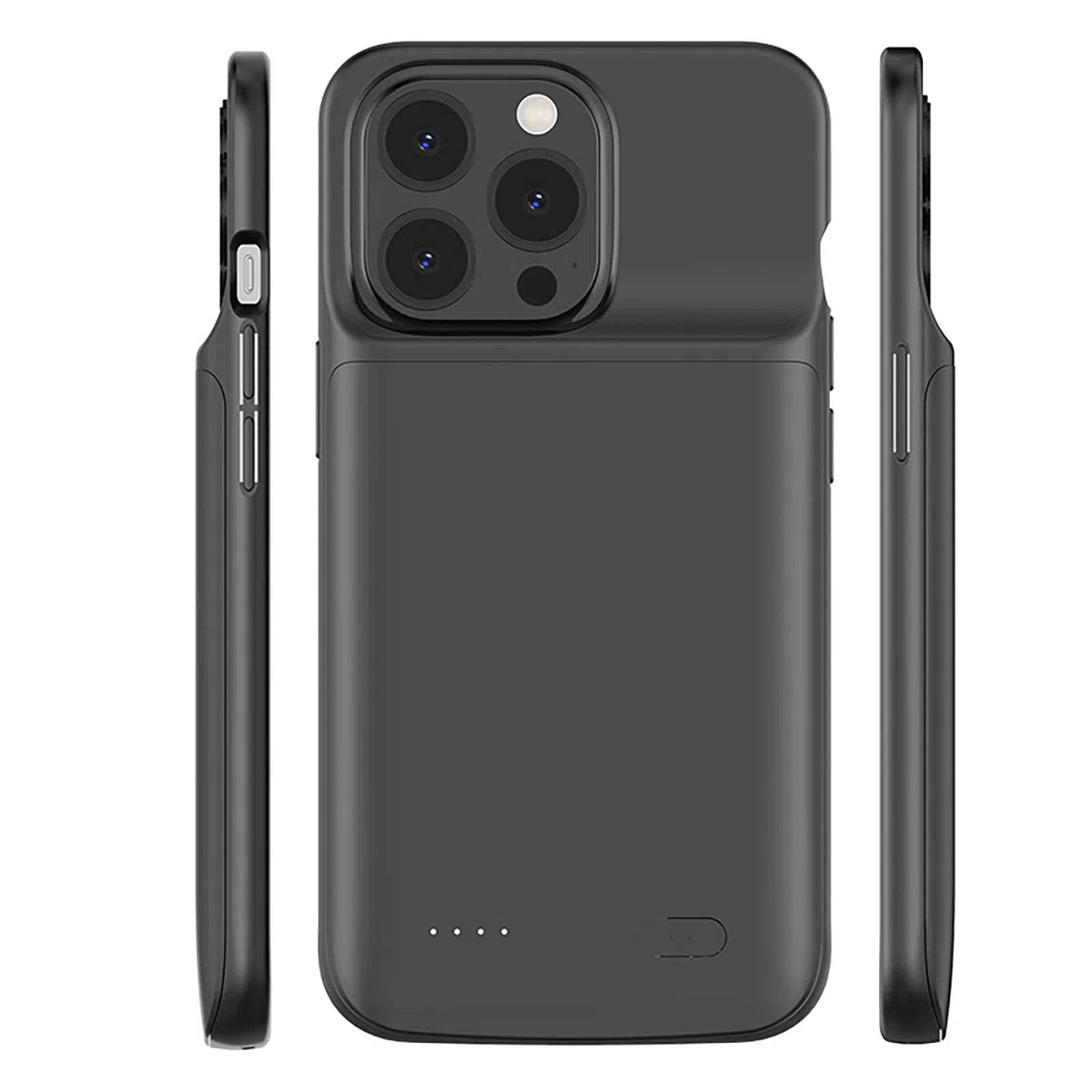 ELLENNE Akkuhülle für iPhone XR 6,1 Zoll, wiederaufladbar, Slim 6200 mAh | Akku-Schutzhülle für iPhone XR 6,1 Zoll (15,7 cm), wiederaufladbar, schmal, 6200 mAh