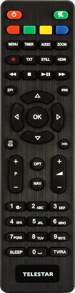 TELESTAR DIGISTAR C HD – DVB-C-/Kabelreceiver (HDTV, HDMI, Scart, Mediaplayer, hochwertiges Metallgehäuse) – Schwarz