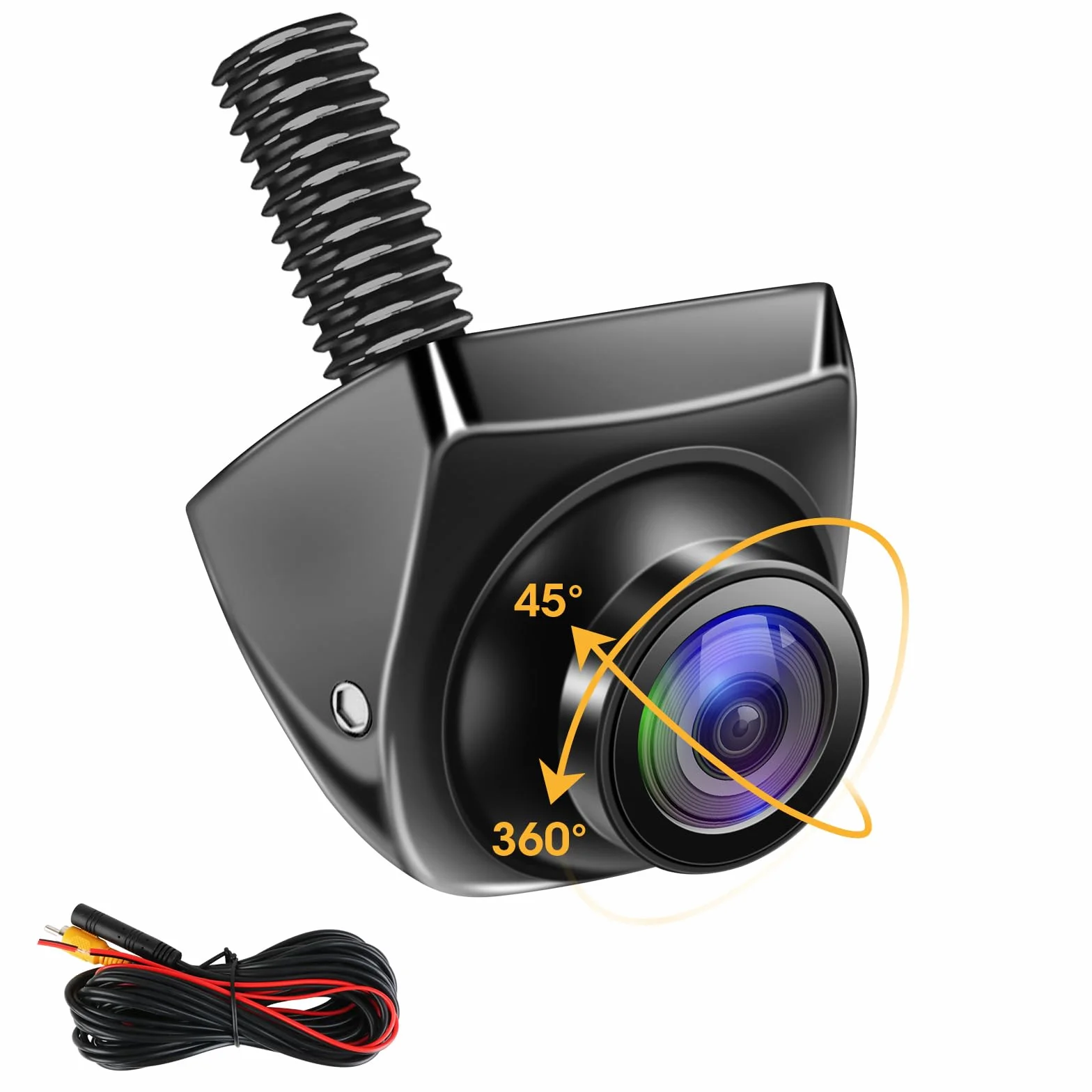 Jansite Rückfahrkamera AHD 1080P 170° Weitwinkel 12V-24V für Wohnmobil Anhänger