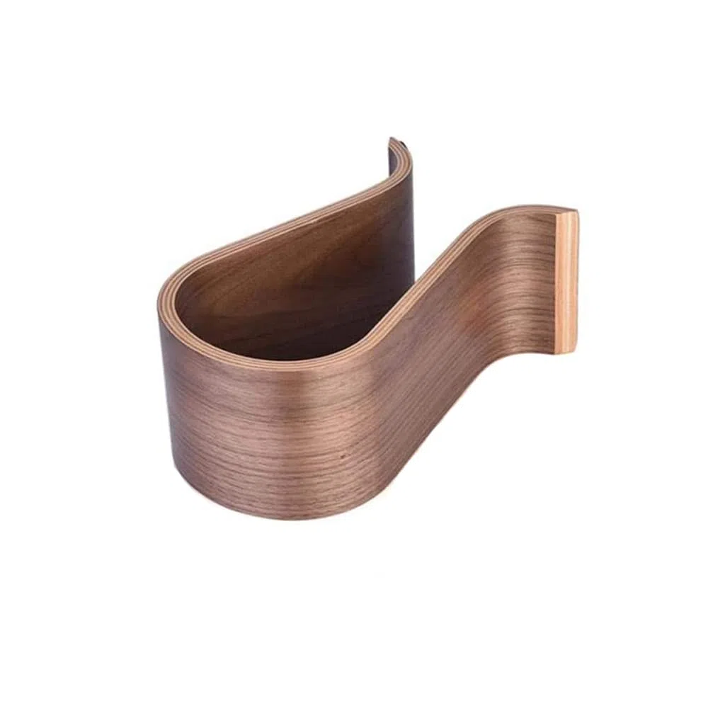 Kopfhörerhalter Holz, Kopfhörer Ständer, Kopfhörer Halter, U Form, Walnussholz, Universal, Umweltfreundlich, Dauerhaft, rutschfest, für Zuhause, Büro, Studie (Braun)
