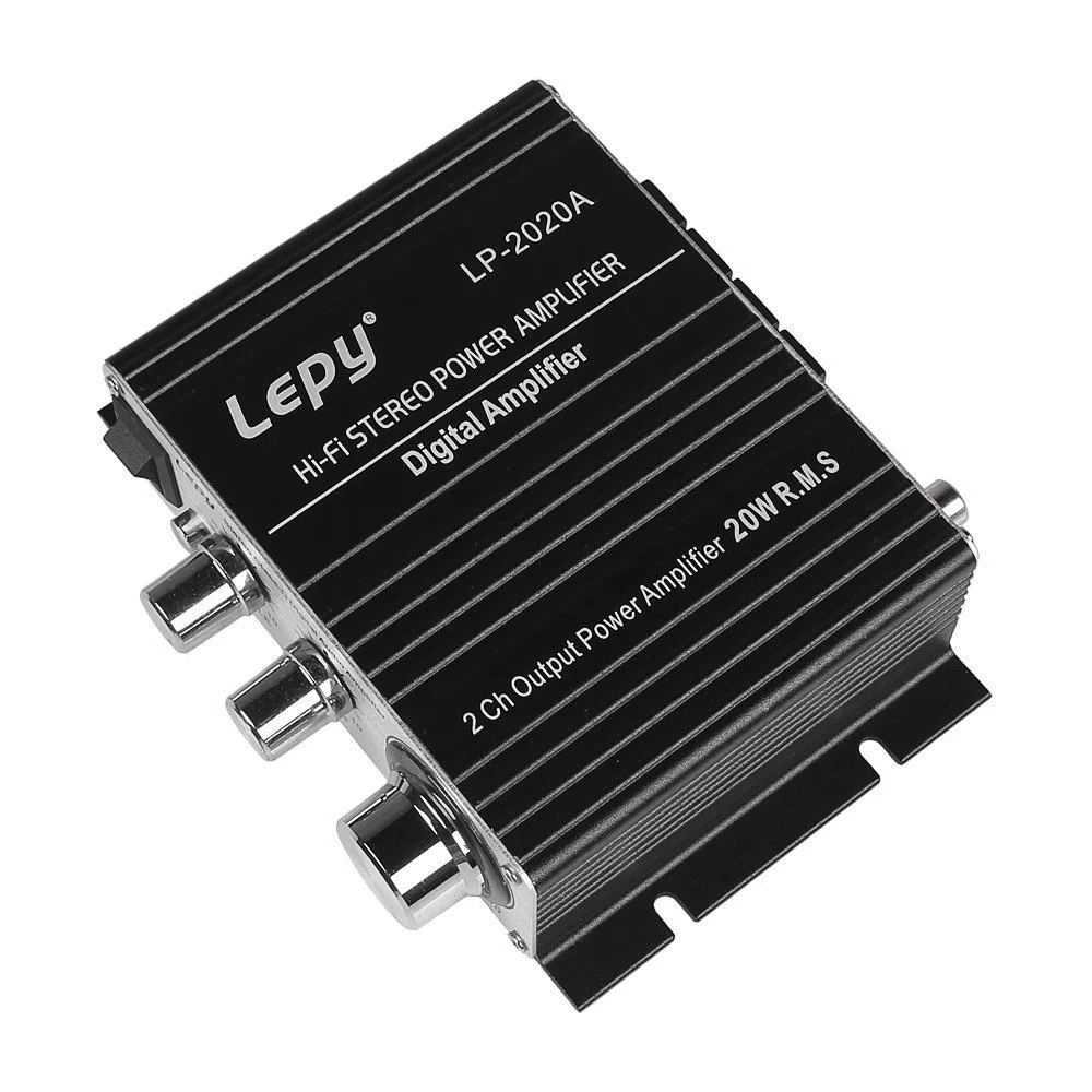 LEPY 20W LP-2020A+ Hi-Fi Mini AMP Amplifier Auto Moto iPod RCA