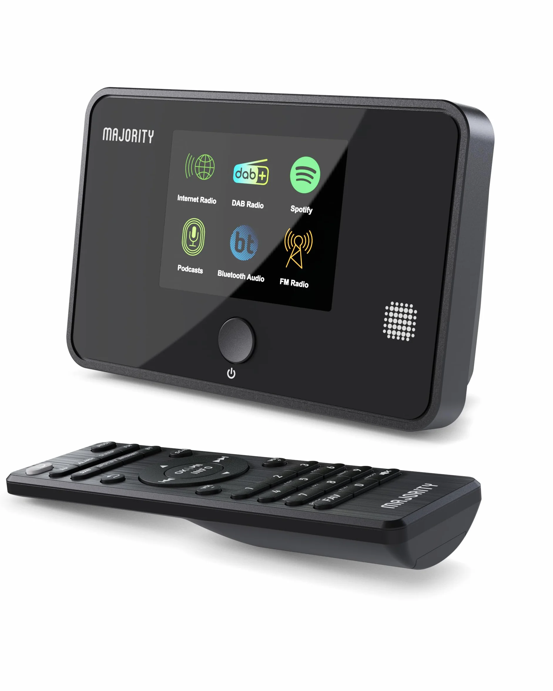 MAJORITY Robinson Tuner Internetradio WLAN DAB+ Bluetooth Streamer Hifi Spotify Connect Digitalradio Stereo Receiver