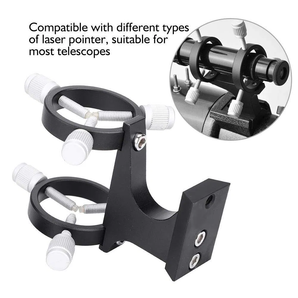MAGT Laserpointerhalterung, Verstellbare 5 mm-38 mm Laserpointer Halterung mit Befestigungsring für Celestron/Sky-Watcher/Vixen Astronomische Teleskop