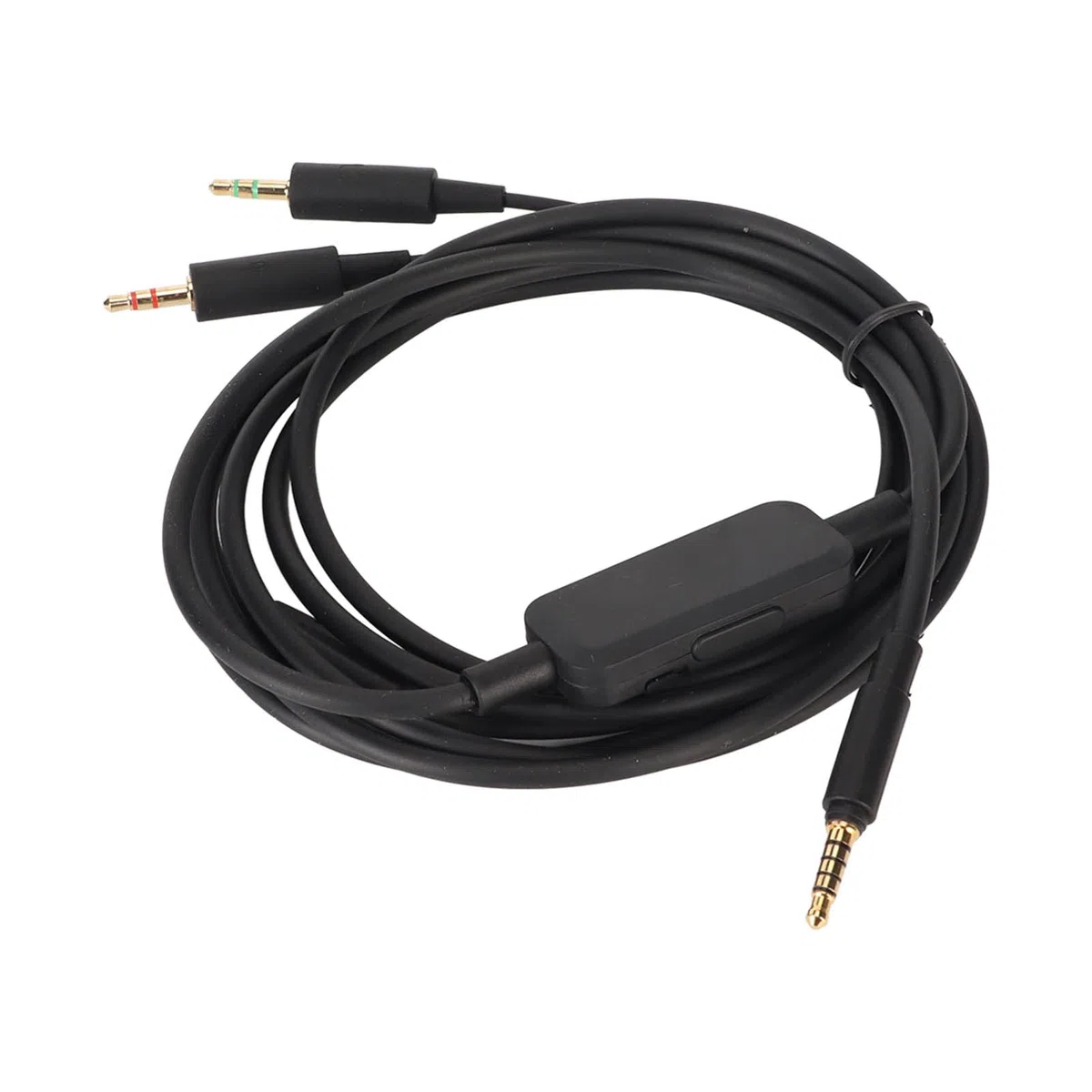 Kopfhörer-Ersatzkabel, Ersatz-Kopfhörerkabel, Kompatibel mit 3,5-mm-Lautstärkeregler-Soundkabel, für MMX300 MMX300 Headset der 2. Generation