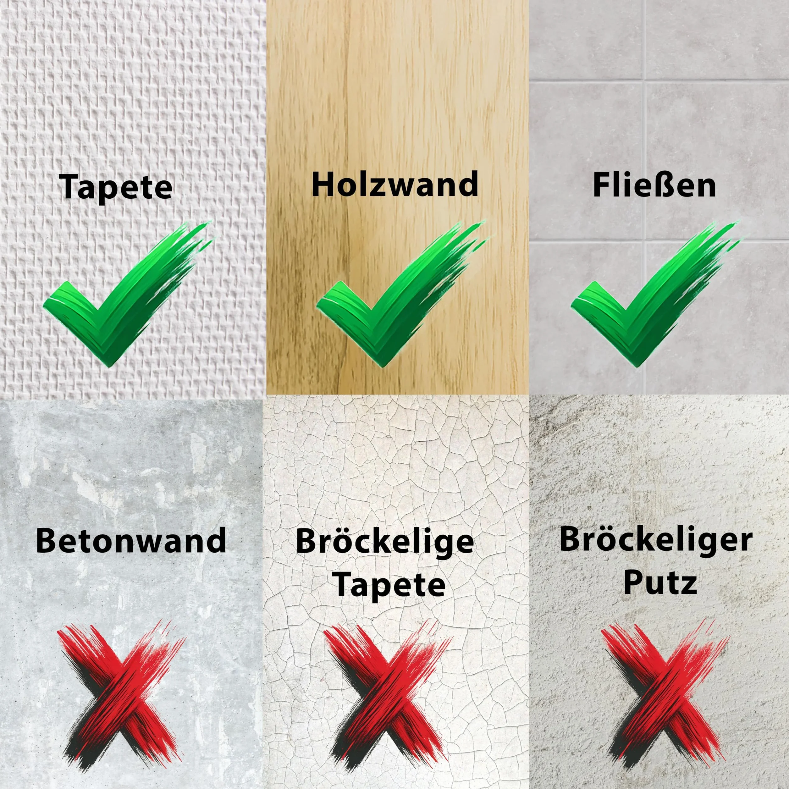 Wandhalterung | Minimalistischer, Retro Halter für 8 CDs | Regal, Deko Wand, Halterung | Selbstklebend, Ohne Bohren | Aufbewahrung (8, Schwarz)
