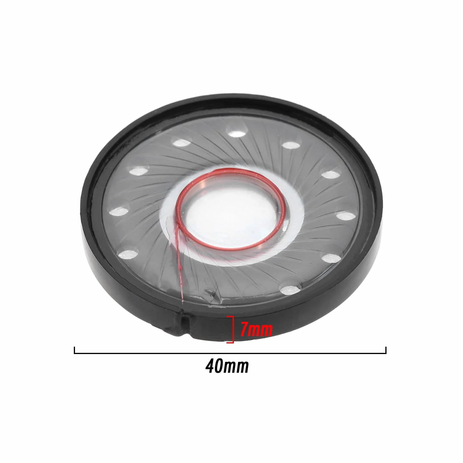 2 Stück 40mm Kopfhörer Lautsprecher Kompatibel mit BO-se QC45 QC2 QC25 QC35 QC15 QC3 AE2 OE2 32 Ohm 20mW Ersatz Lautsprecher Headset