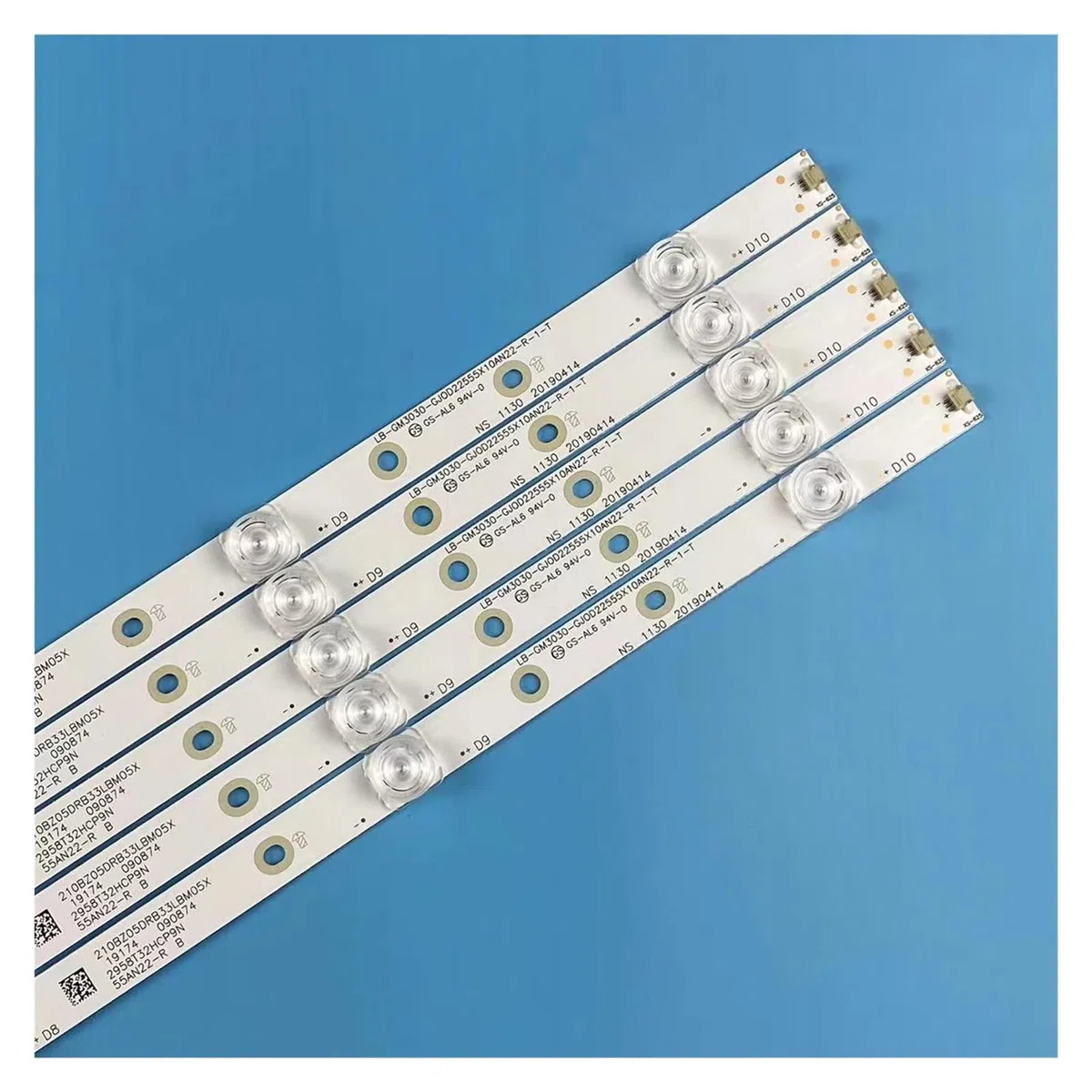 Led-hintergrundbeleuchtung Streifen For PHILIPS 55 TV LB-GM3030-GJ0D22555X10AN22-R-1-H 55pus7304/12 55pus6704 55PUS7394 55PUS7504