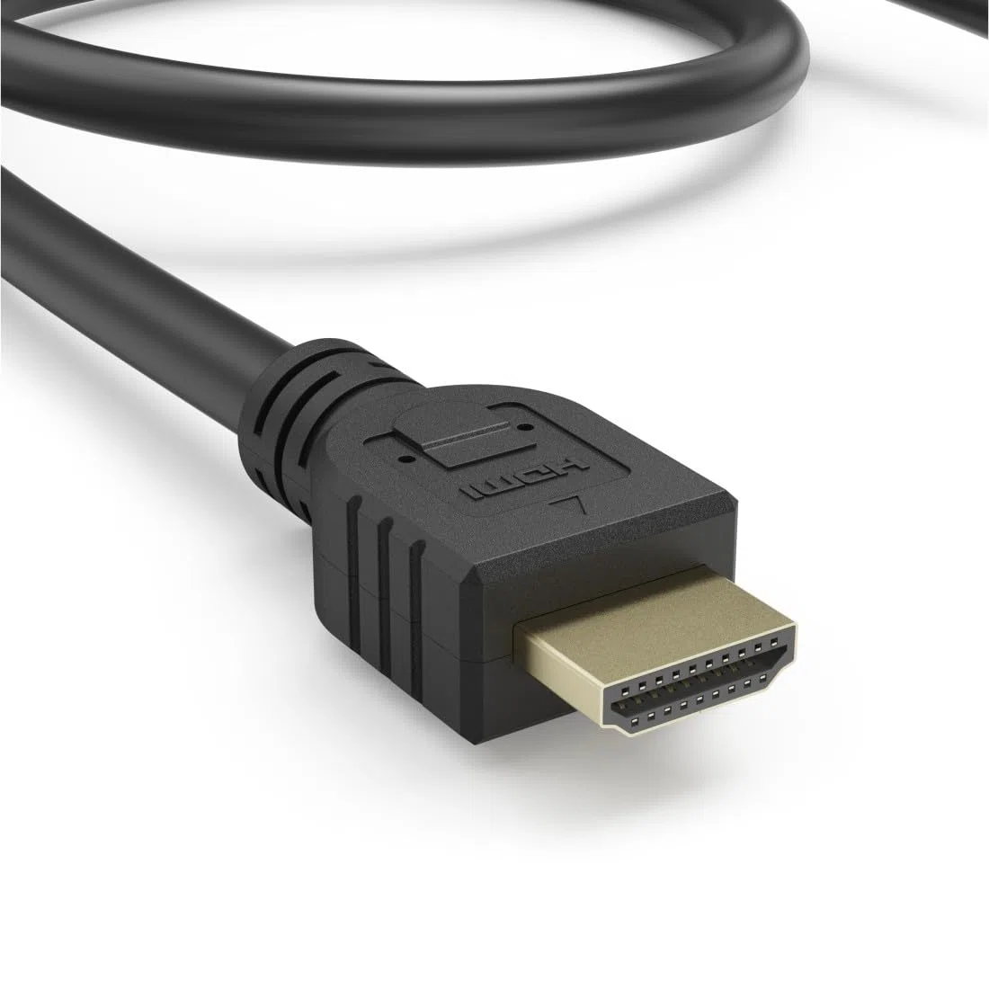Hama HDMI Splitter 4K 1 In 2 Out (4K@30Hz, Adapter zur Übertragung eines HDMI-Signals auf 2 Ausgabegeräte, z. B. Beamer, Bildschirm oder 2 Monitore gleichzeitig, 60 cm) schwarz
