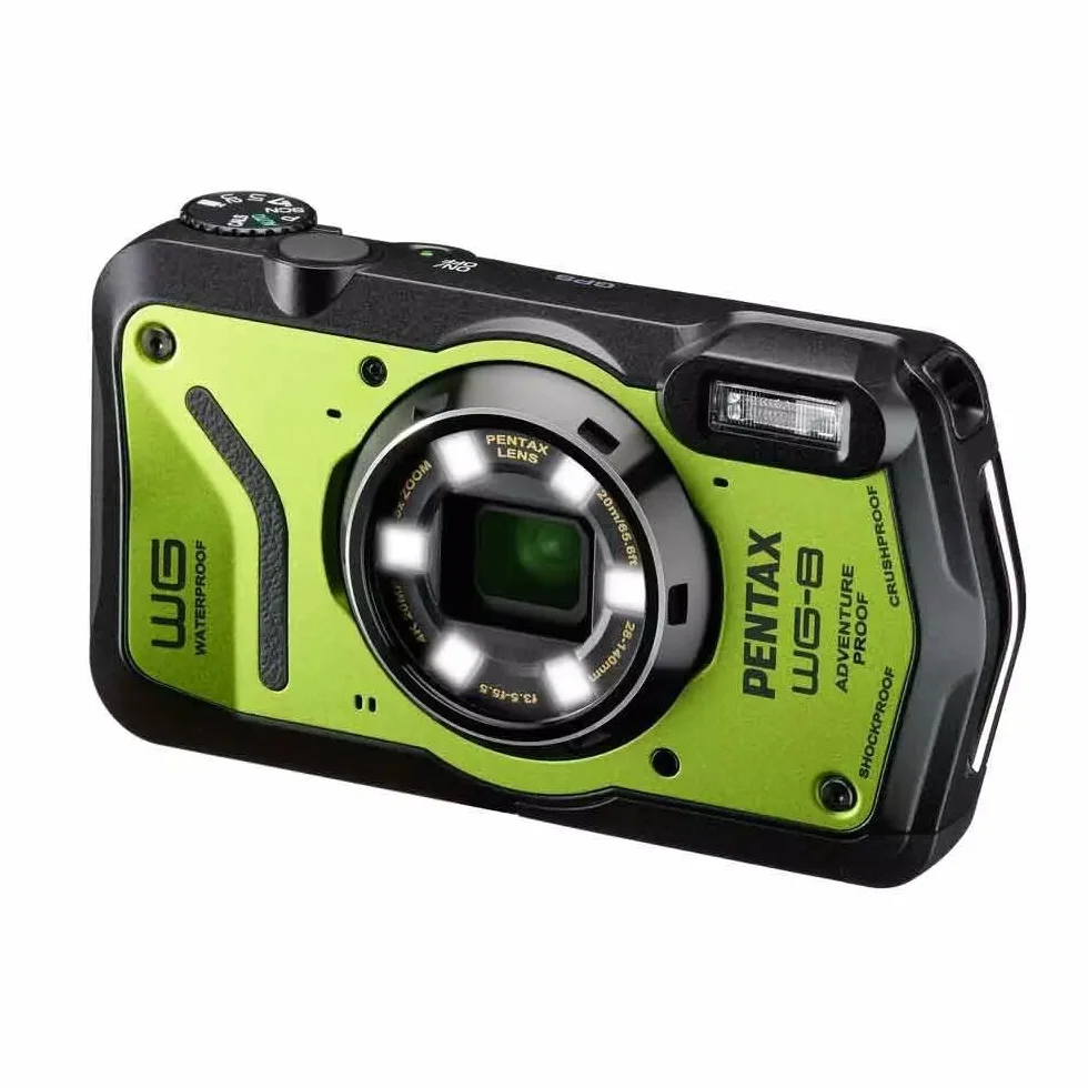 PENTAX WG-8 Allwetterkamera wasserdicht staubdicht stoßfest Ringlicht Makro Webcam